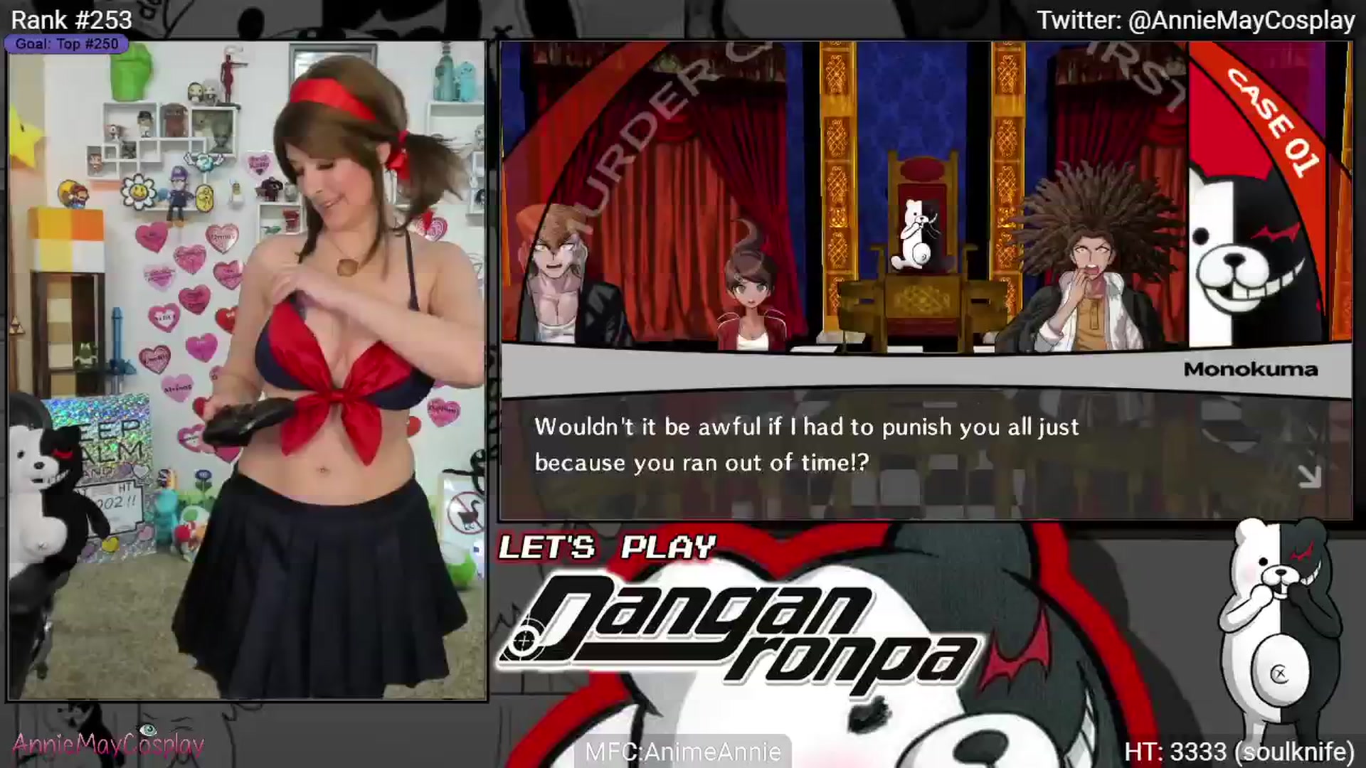 Gallery image thumbnail from AnimeAnnie's myfreecams stream on, 02/28/2025, 05:13 image 16 of 20