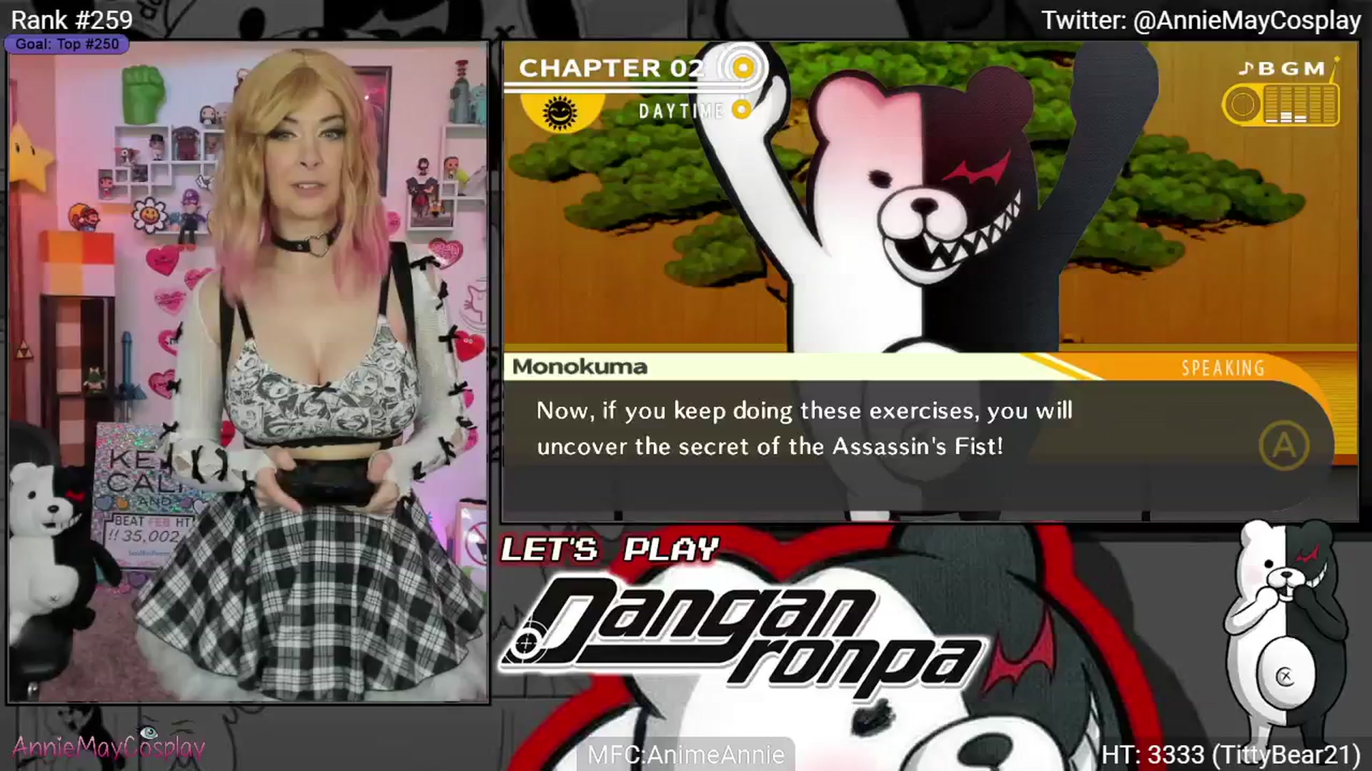 Gallery image thumbnail from AnimeAnnie's myfreecams stream on, 03/01/2025, 04:10 image 7 of 20