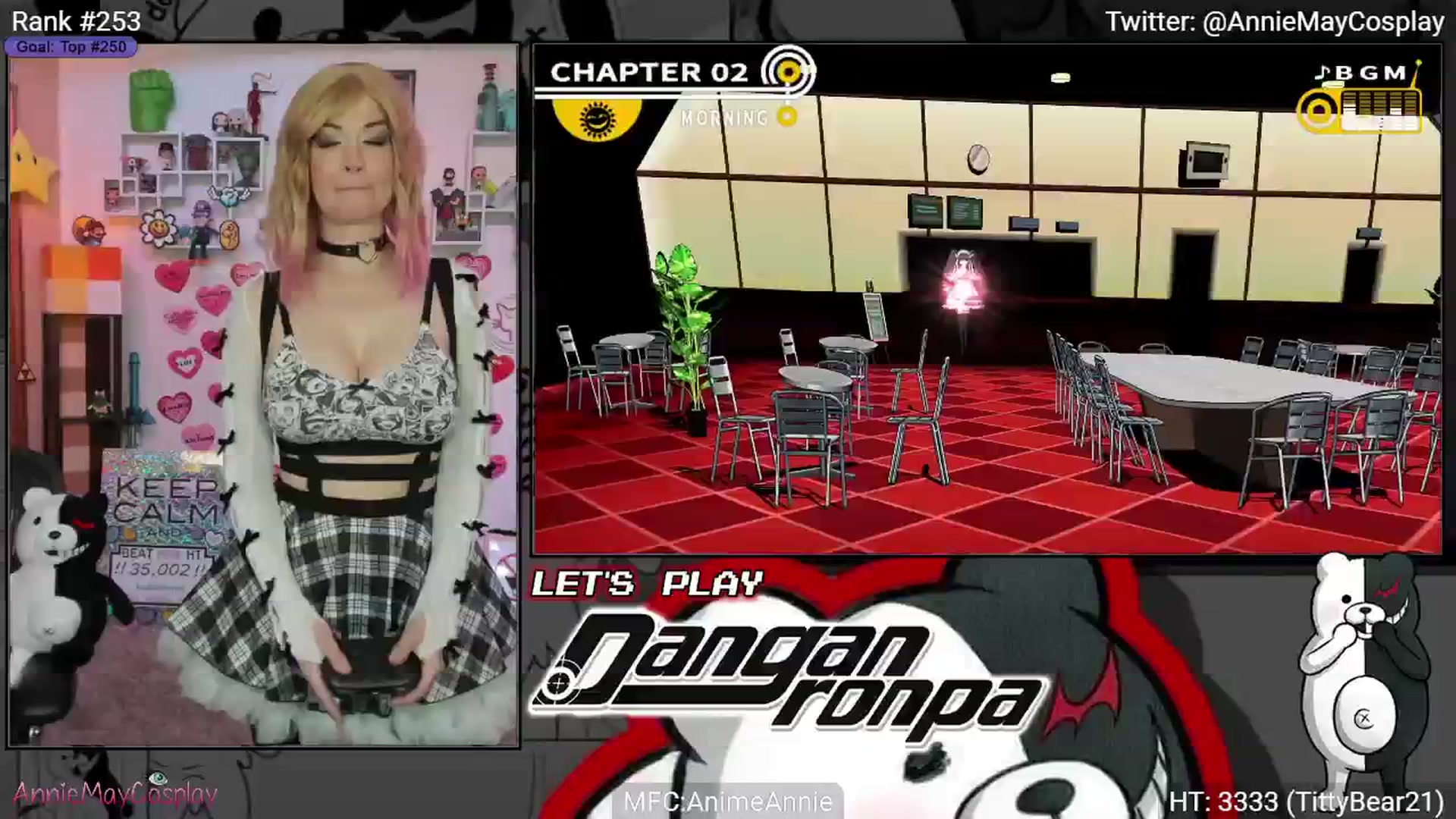Gallery image thumbnail from AnimeAnnie's myfreecams stream on, 03/01/2025, 04:10 image 13 of 20
