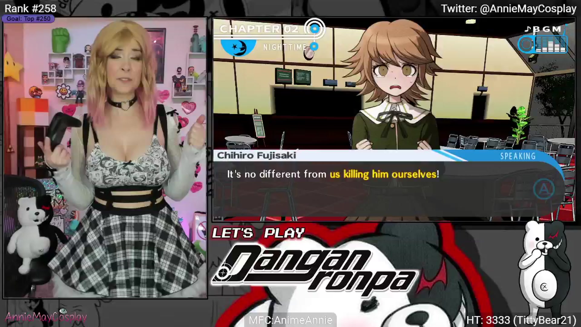 Gallery image thumbnail from AnimeAnnie's myfreecams stream on, 03/01/2025, 04:10 image 6 of 20