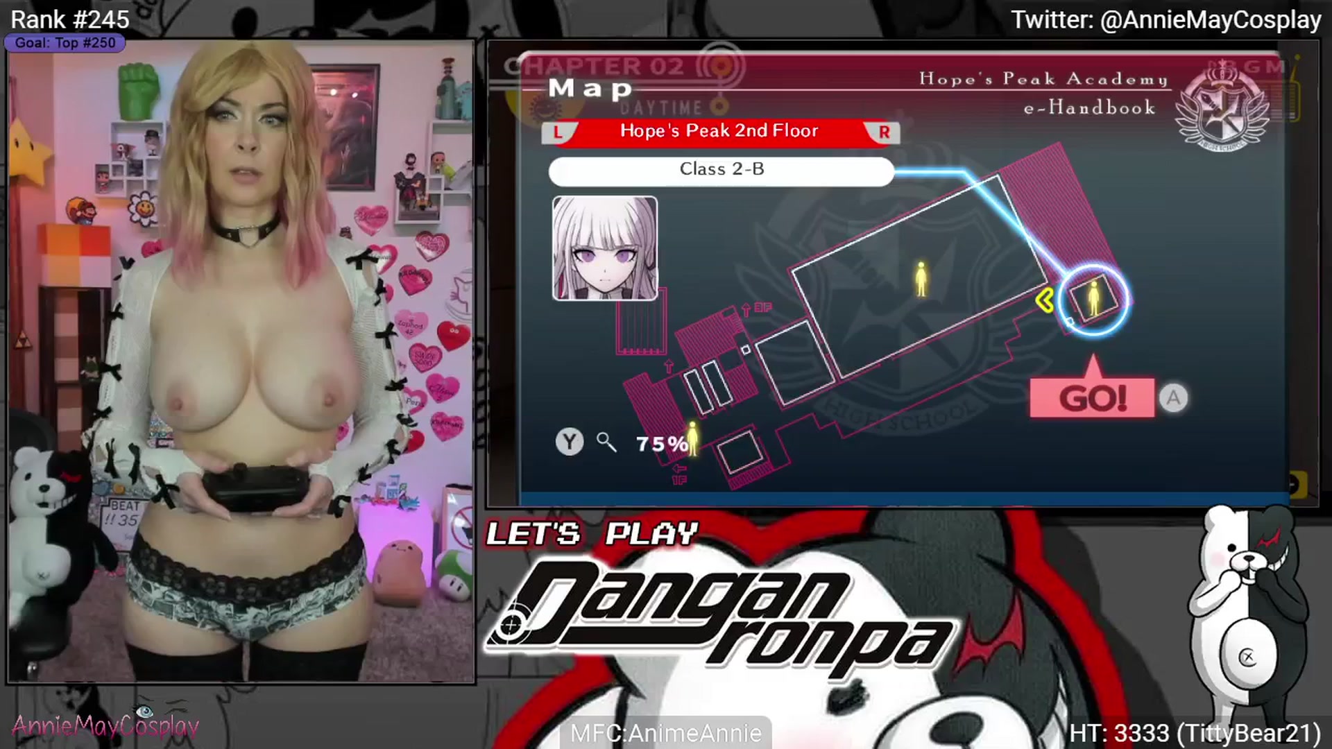 Gallery image thumbnail from AnimeAnnie's myfreecams stream on, 03/01/2025, 04:10 image 19 of 20