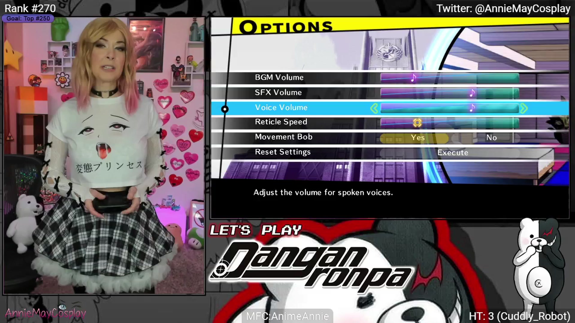 Gallery image thumbnail from AnimeAnnie's myfreecams stream on, 03/01/2025, 04:10 image 3 of 20