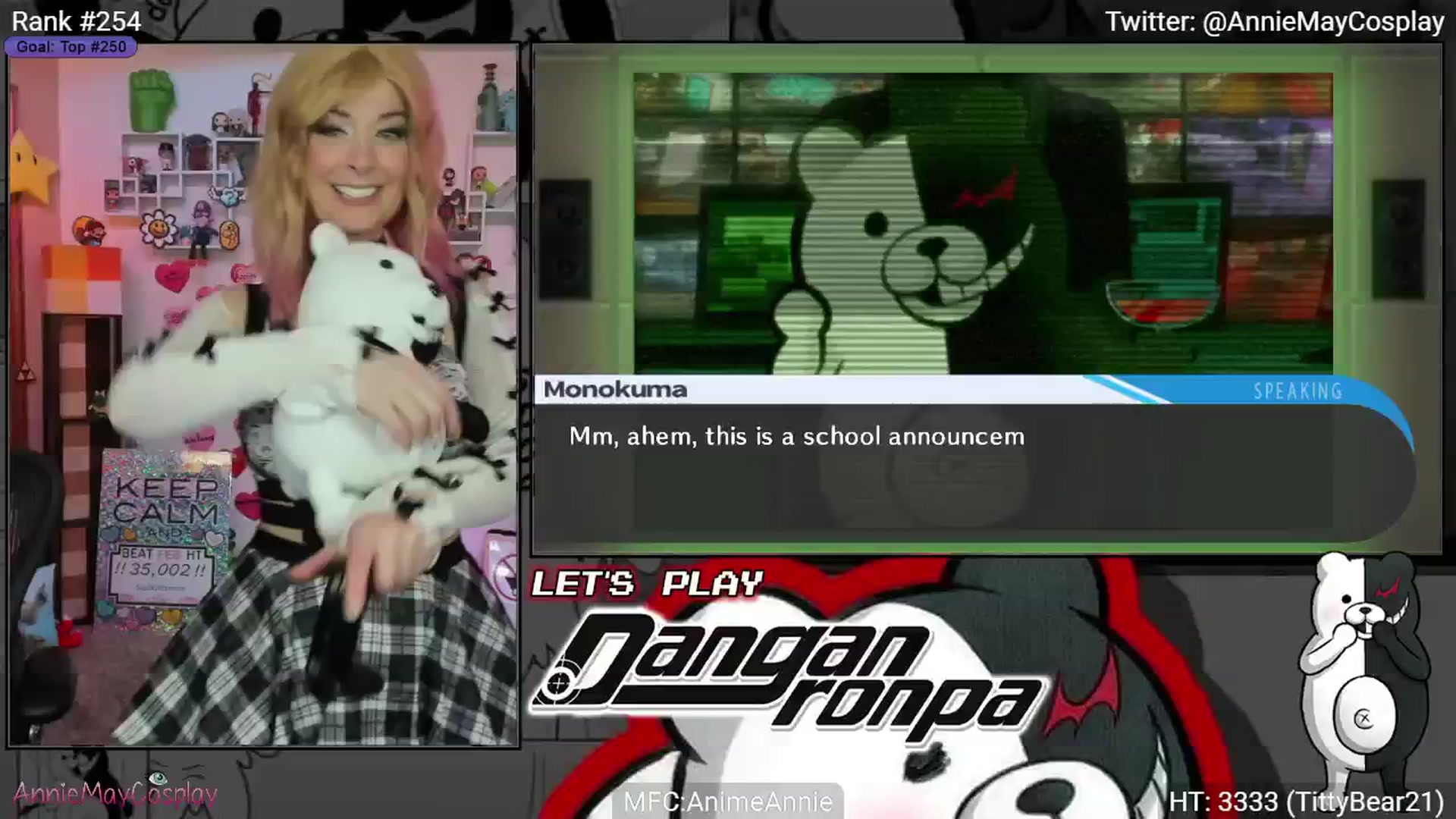 Gallery image thumbnail from AnimeAnnie's myfreecams stream on, 03/01/2025, 04:10 image 11 of 20