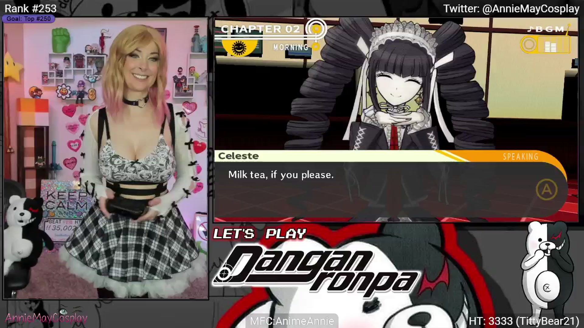 Gallery image thumbnail from AnimeAnnie's myfreecams stream on, 03/01/2025, 04:10 image 12 of 20
