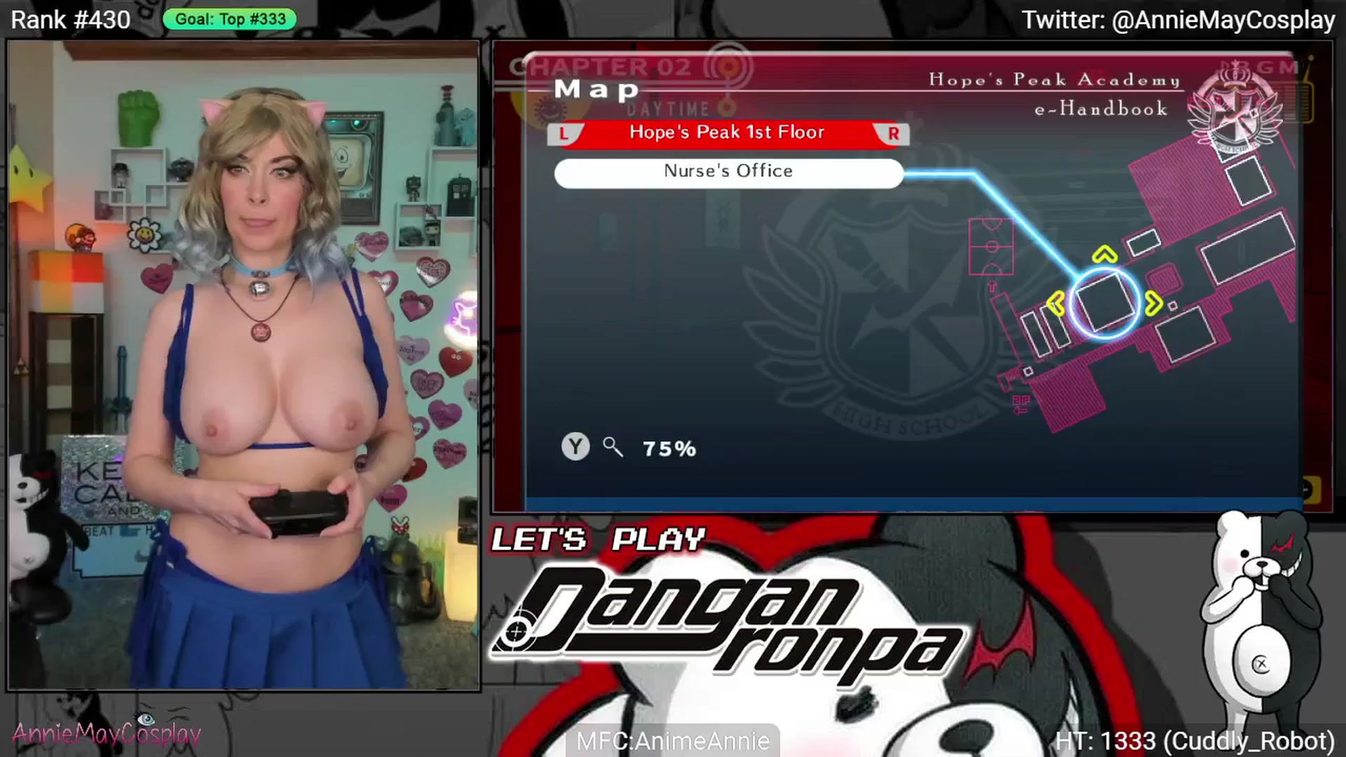 Gallery image thumbnail from AnimeAnnie's myfreecams stream on, 03/02/2025, 05:30 image 4 of 20