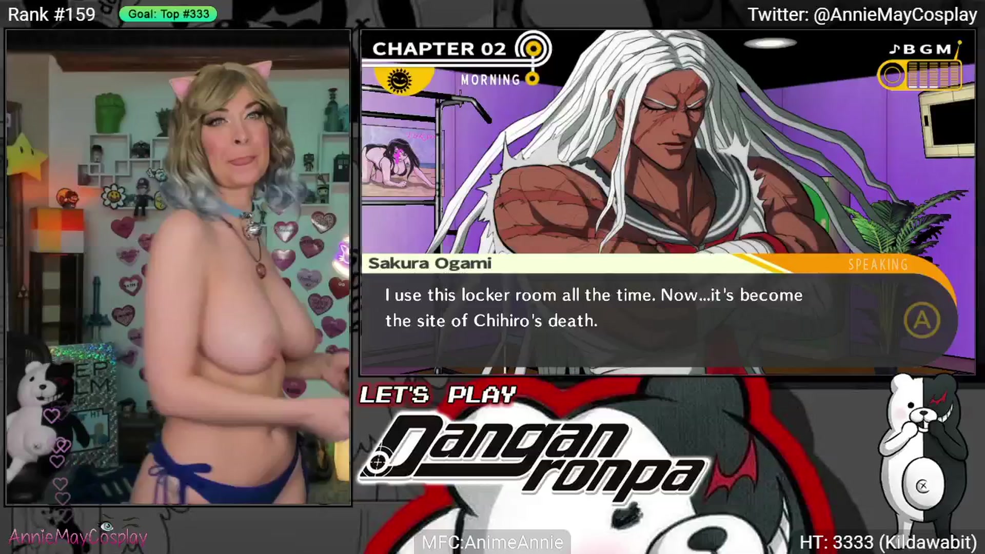 Gallery image thumbnail from AnimeAnnie's myfreecams stream on, 03/02/2025, 05:30 image 15 of 20