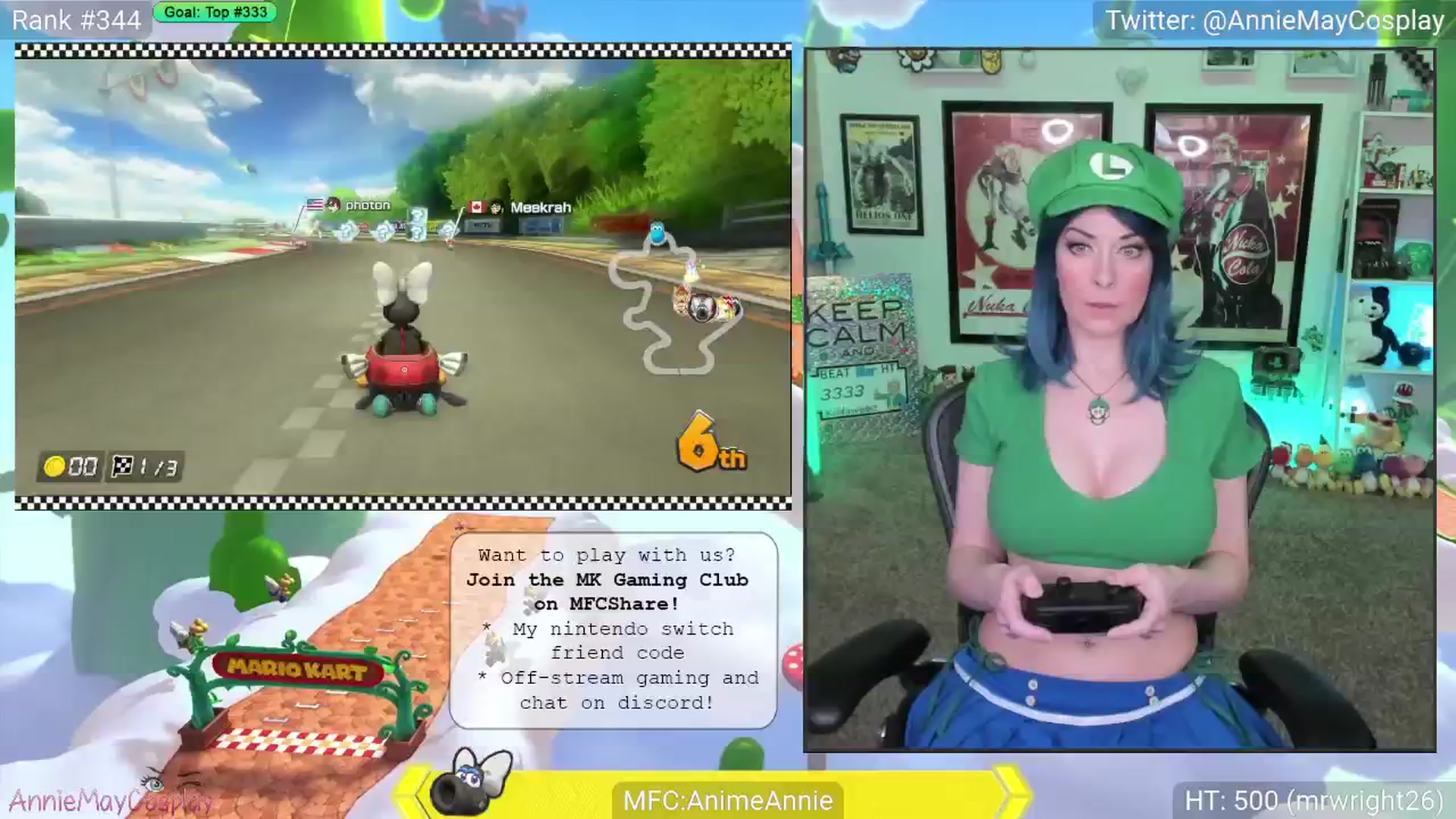 Gallery image thumbnail from AnimeAnnie's myfreecams stream on, 03/04/2025, 02:01 image 20 of 20