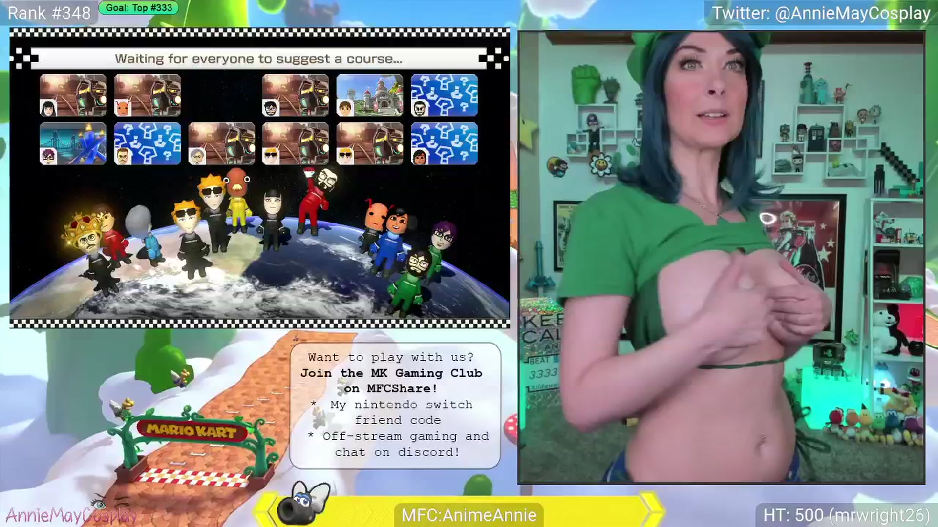 Gallery image thumbnail from AnimeAnnie's myfreecams stream on, 03/04/2025, 02:01 image 18 of 20