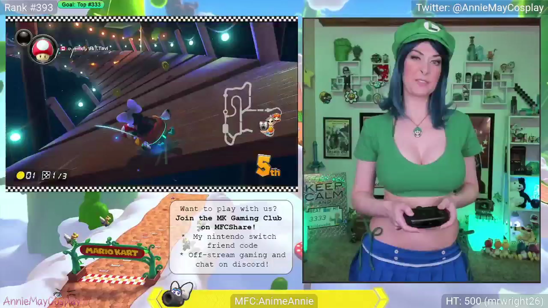 Gallery image thumbnail from AnimeAnnie's myfreecams stream on, 03/04/2025, 02:01 image 12 of 20
