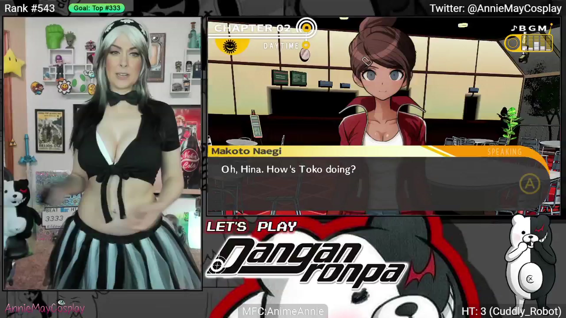 Gallery image thumbnail from AnimeAnnie's myfreecams stream on, 03/06/2025, 04:27 image 2 of 20
