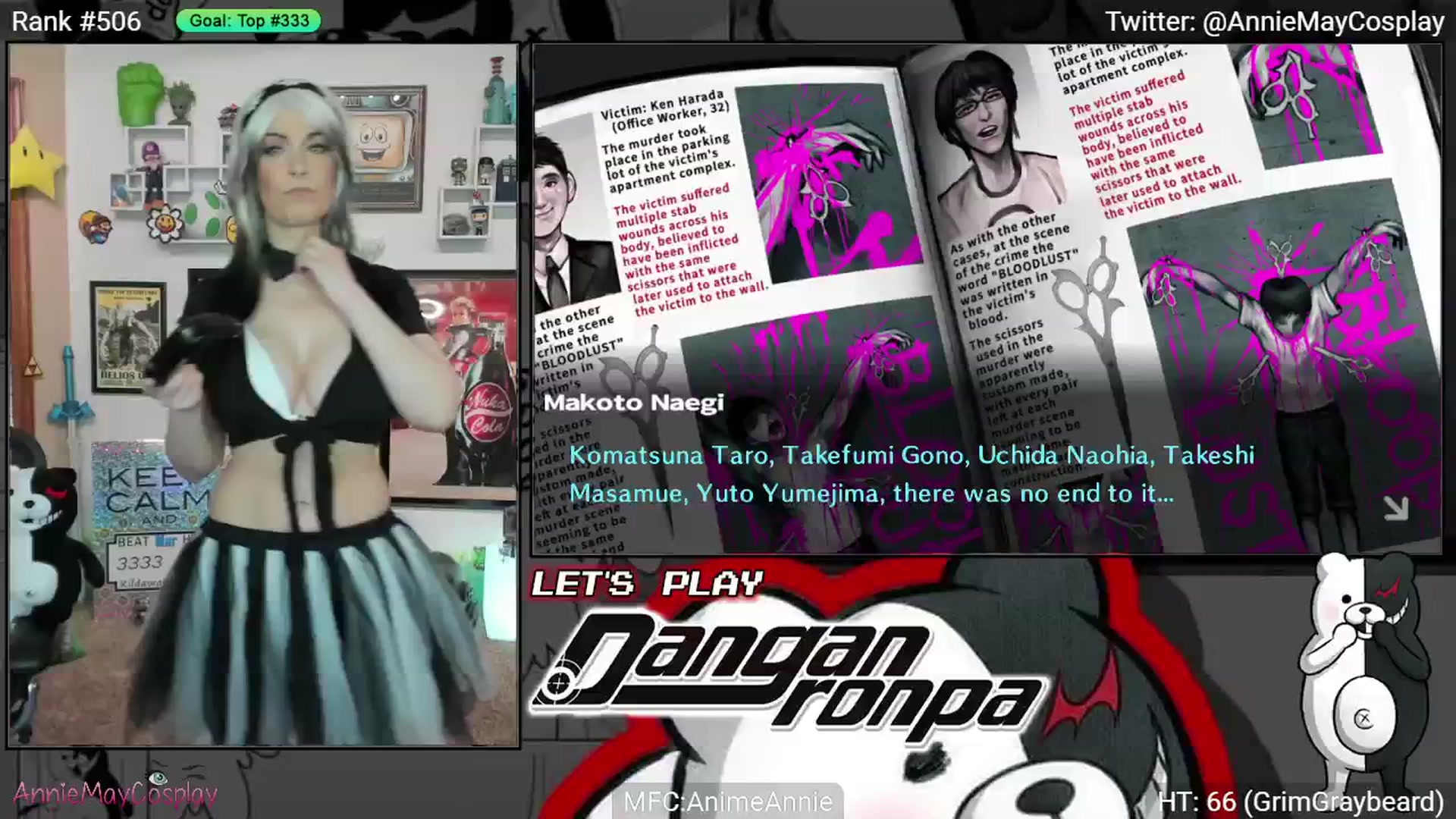 Gallery image thumbnail from AnimeAnnie's myfreecams stream on, 03/06/2025, 04:27 image 7 of 20