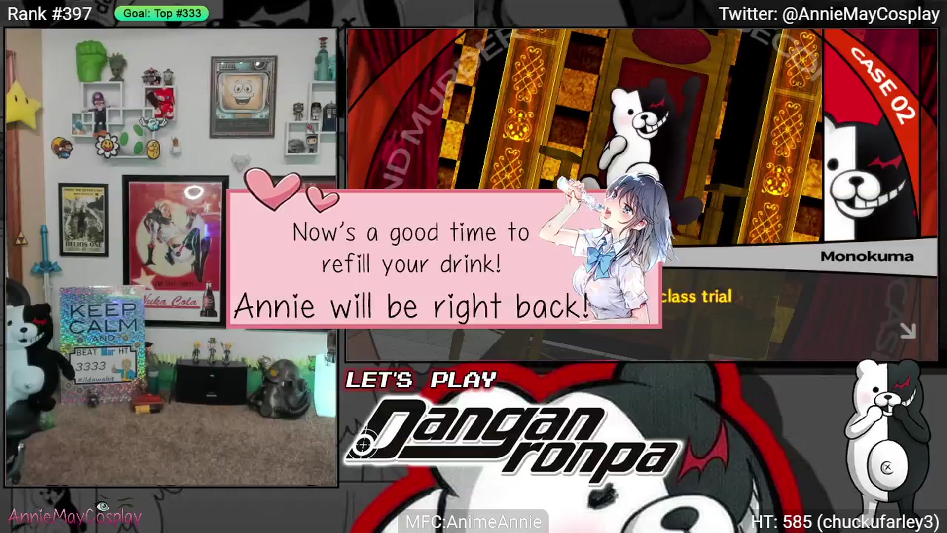 Gallery image thumbnail from AnimeAnnie's myfreecams stream on, 03/06/2025, 04:27 image 11 of 20