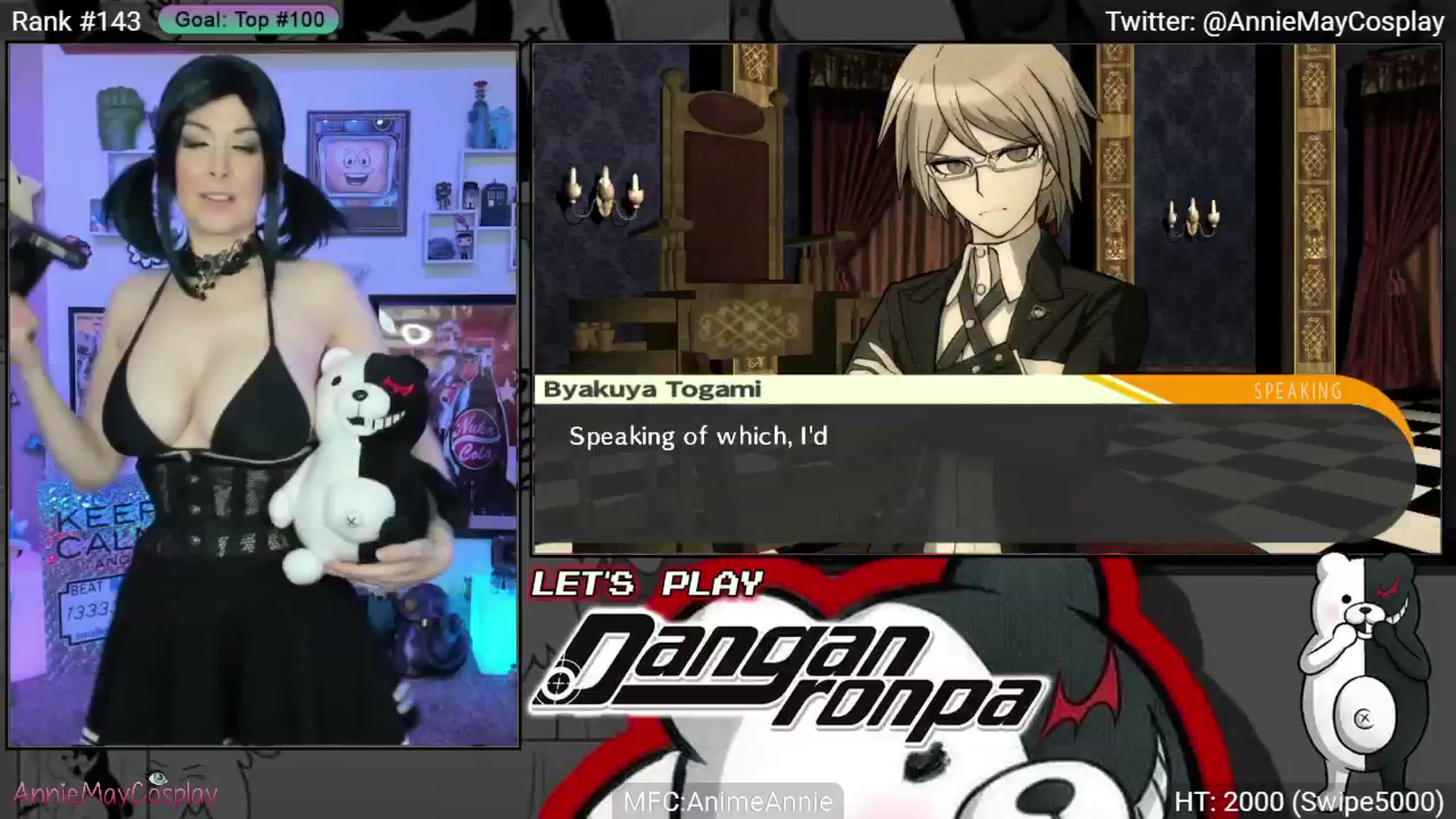 Gallery image thumbnail from AnimeAnnie's myfreecams stream on, 03/08/2025, 04:08 image 15 of 20
