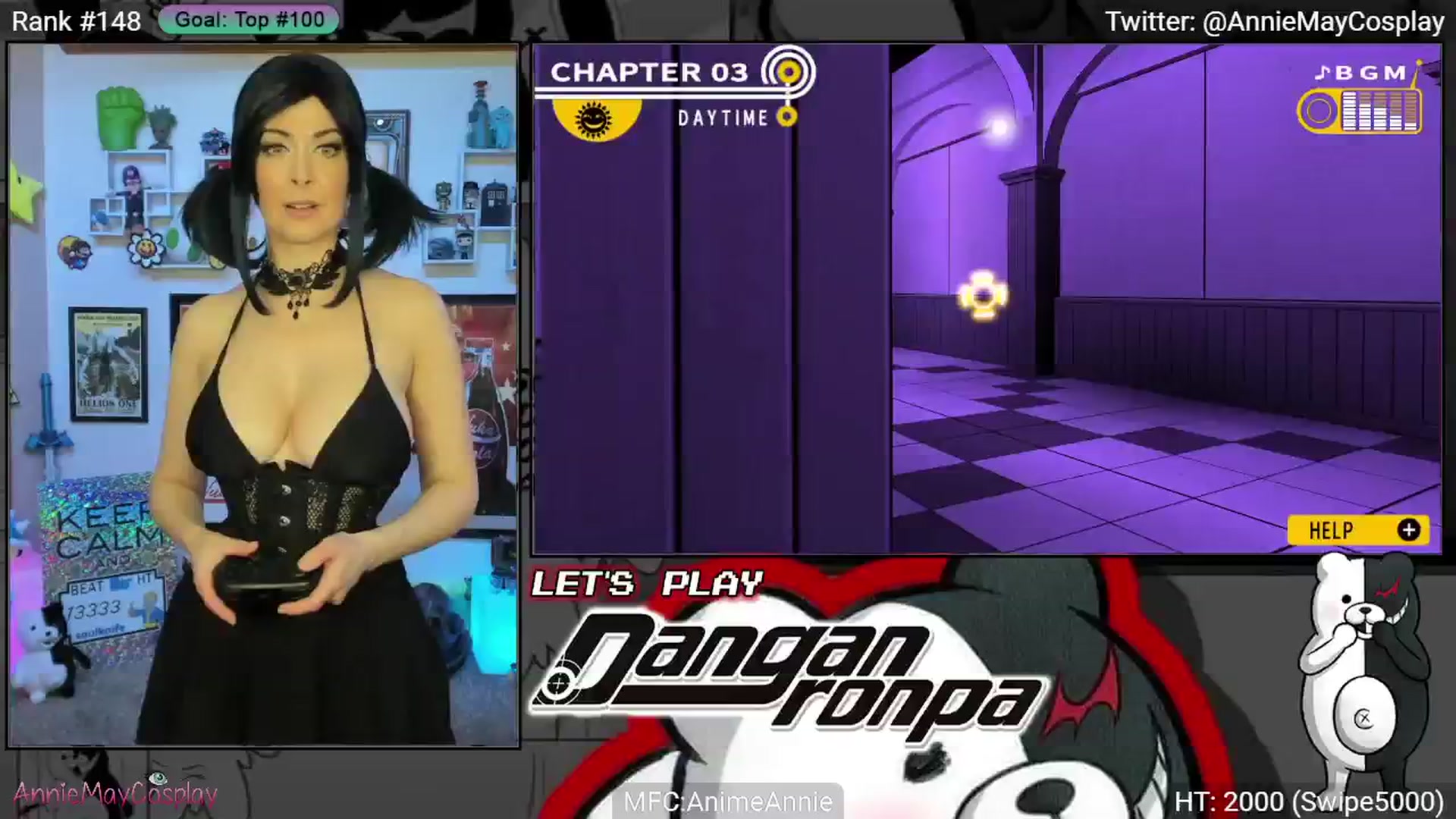 Gallery image thumbnail from AnimeAnnie's myfreecams stream on, 03/08/2025, 04:08 image 12 of 20