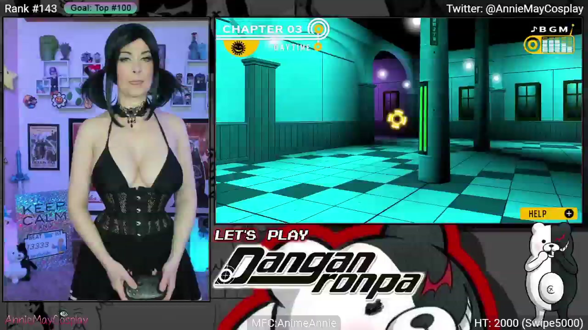 Gallery image thumbnail from AnimeAnnie's myfreecams stream on, 03/08/2025, 04:08 image 14 of 20