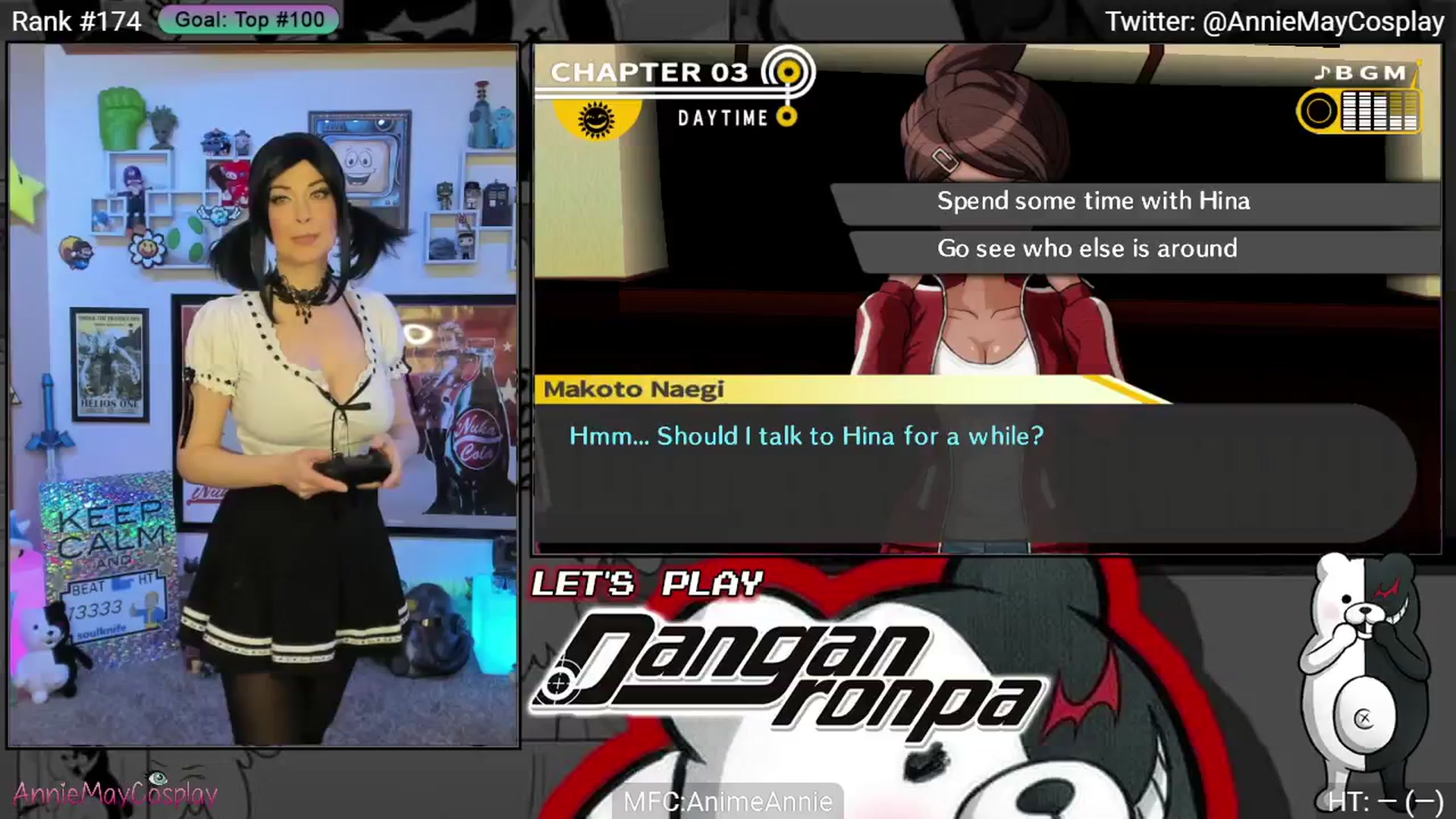 Gallery image thumbnail from AnimeAnnie's myfreecams stream on, 03/08/2025, 04:08 image 5 of 20