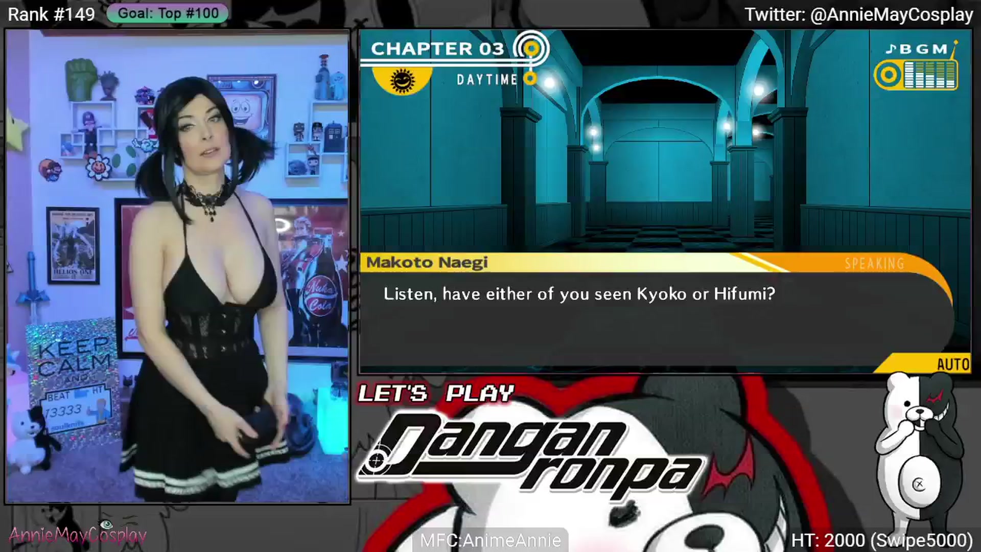 Gallery image thumbnail from AnimeAnnie's myfreecams stream on, 03/08/2025, 04:08 image 10 of 20