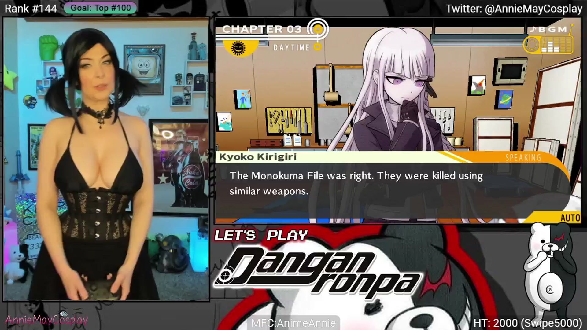Gallery image thumbnail from AnimeAnnie's myfreecams stream on, 03/08/2025, 04:08 image 20 of 20