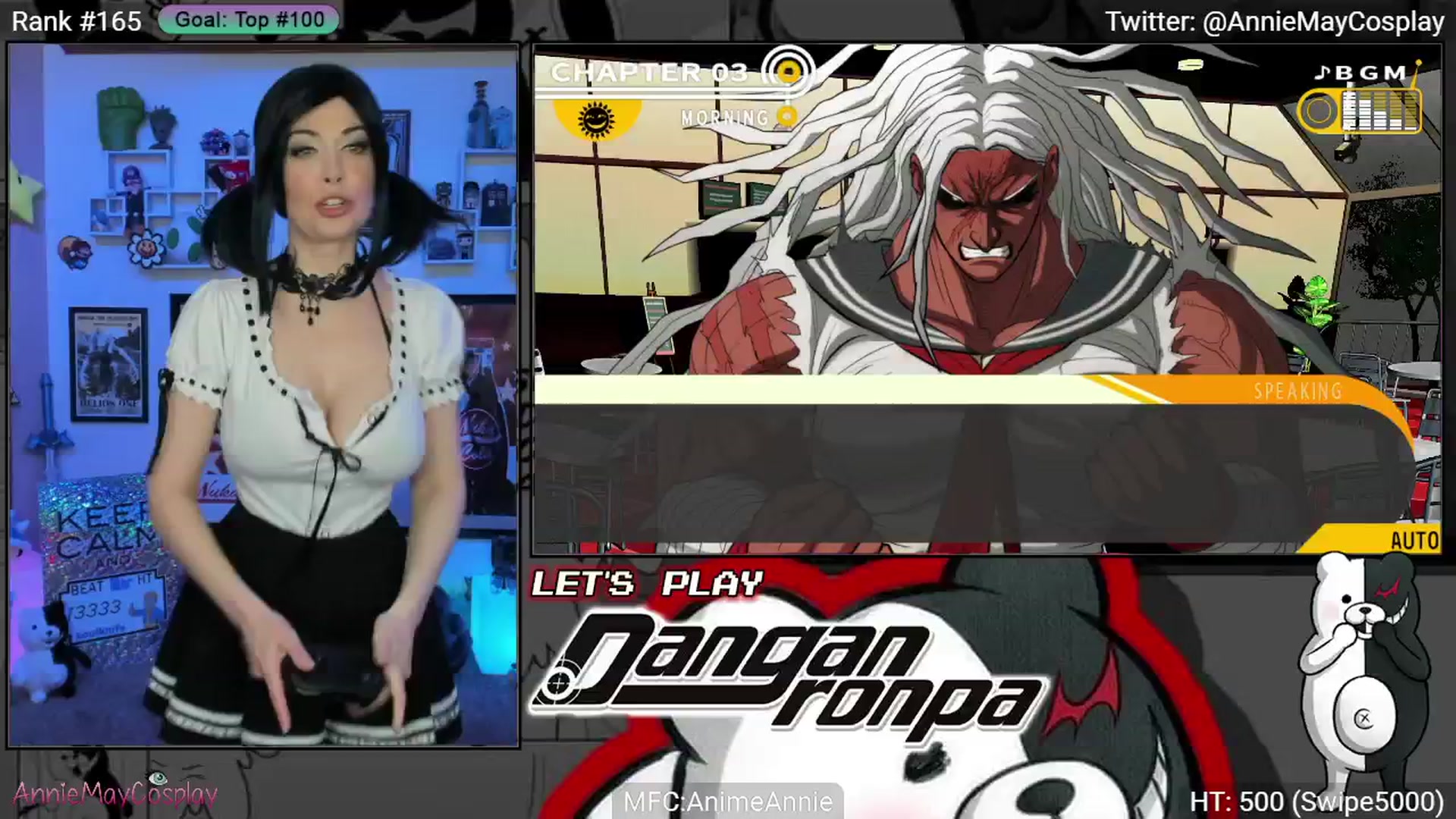 Gallery image thumbnail from AnimeAnnie's myfreecams stream on, 03/08/2025, 04:08 image 6 of 20