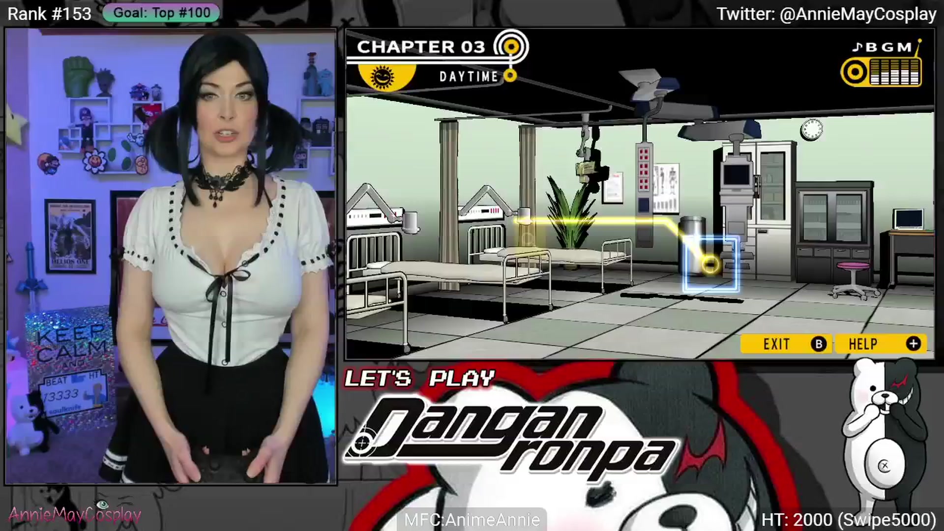 Gallery image thumbnail from AnimeAnnie's myfreecams stream on, 03/08/2025, 04:08 image 9 of 20