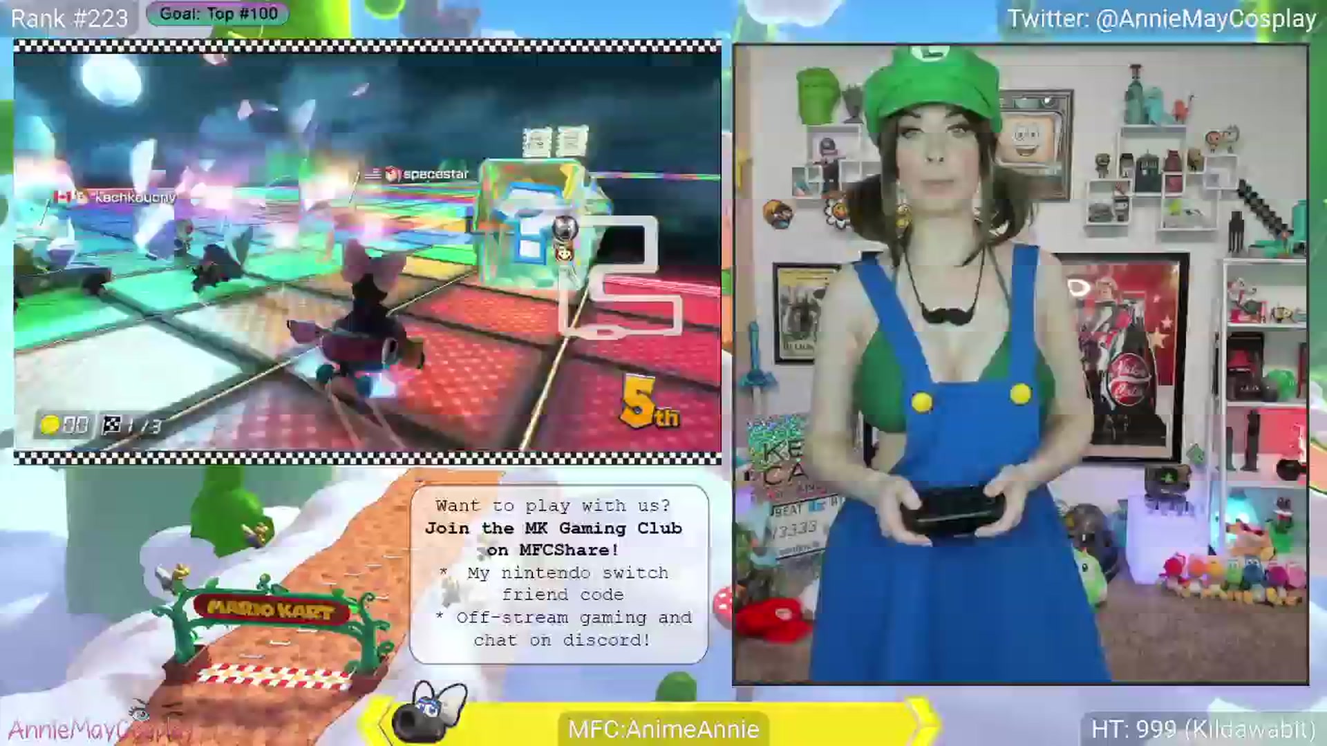 Gallery image thumbnail from AnimeAnnie's myfreecams stream on, 03/11/2025, 03:24 image 4 of 20