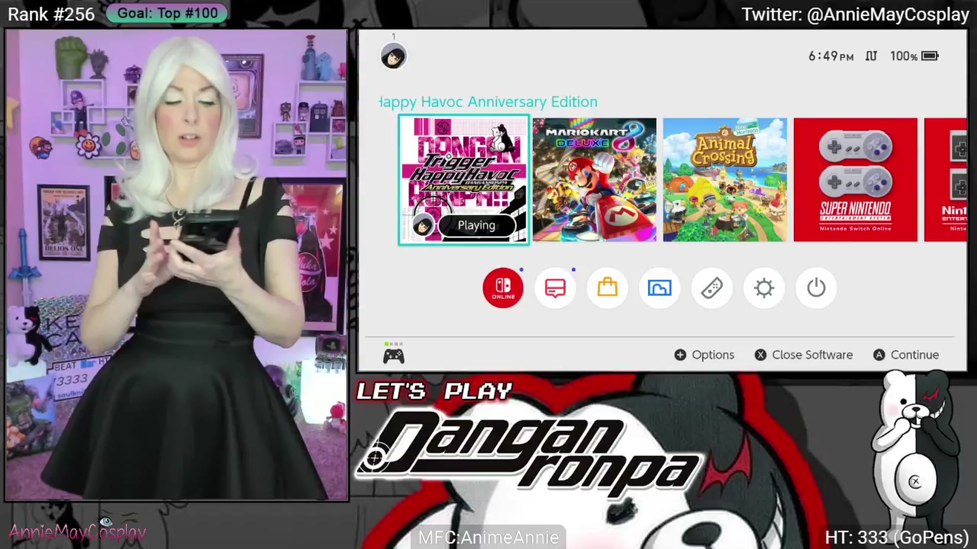 Gallery image thumbnail from AnimeAnnie's myfreecams stream on, 03/13/2025, 02:15 image 18 of 20
