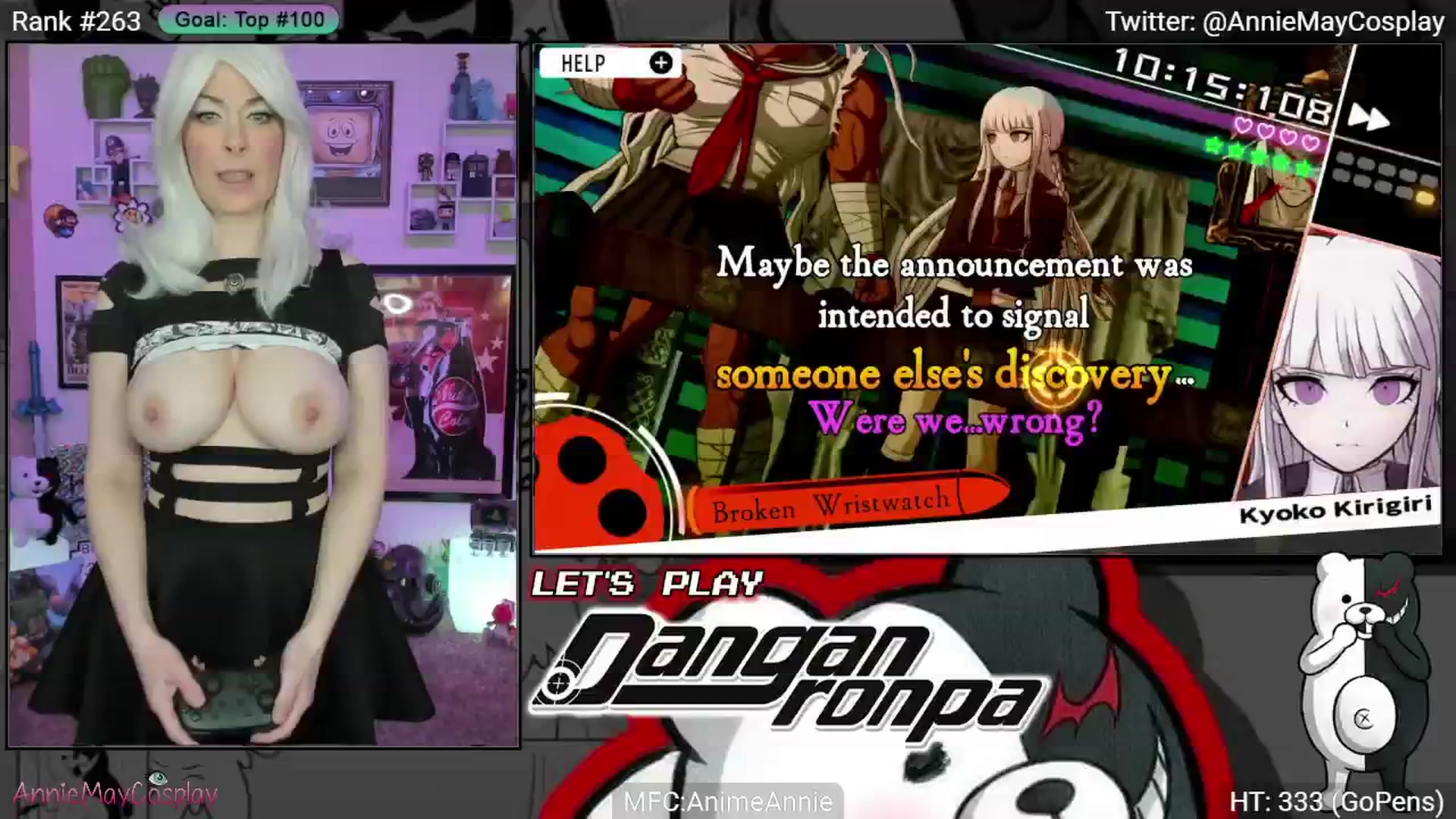 Gallery image thumbnail from AnimeAnnie's myfreecams stream on, 03/13/2025, 02:15 image 10 of 20