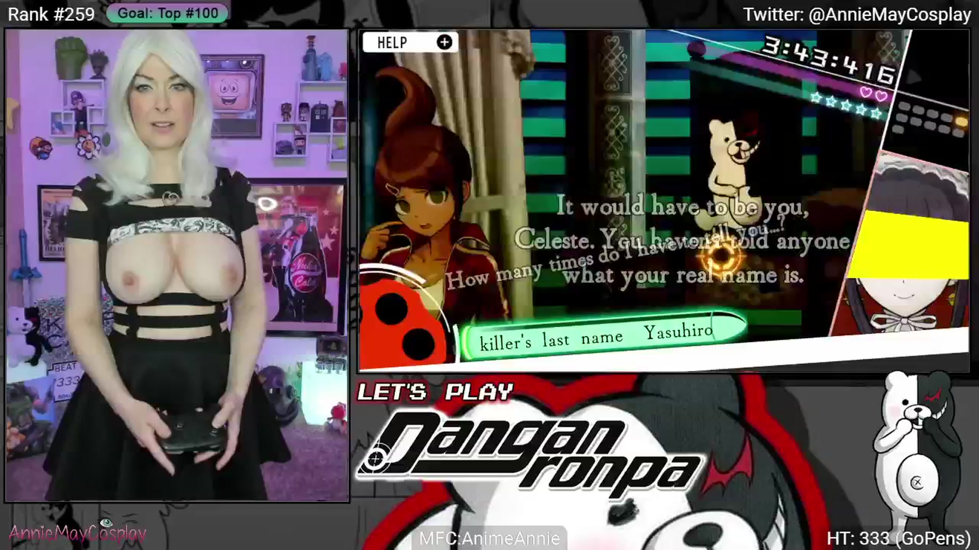 Gallery image thumbnail from AnimeAnnie's myfreecams stream on, 03/13/2025, 02:15 image 17 of 20