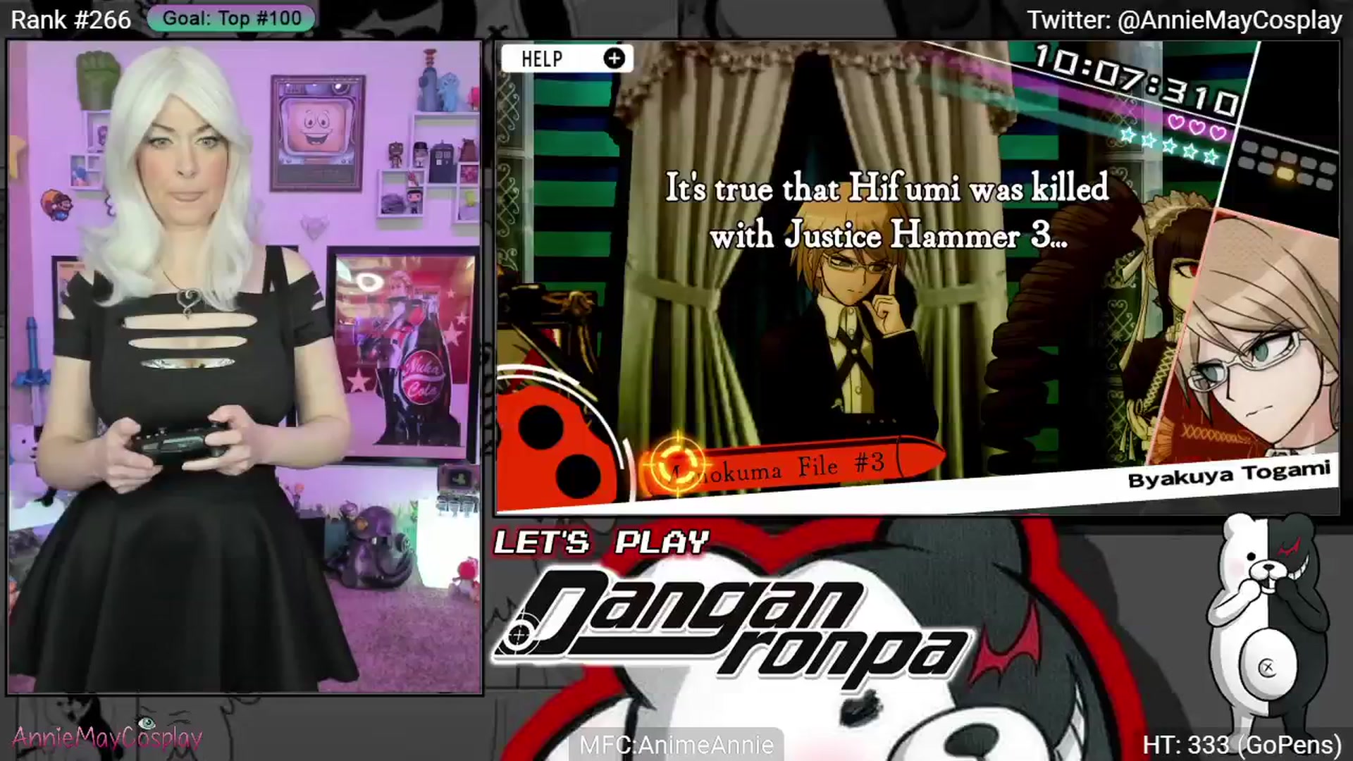 Gallery image thumbnail from AnimeAnnie's myfreecams stream on, 03/13/2025, 02:15 image 8 of 20