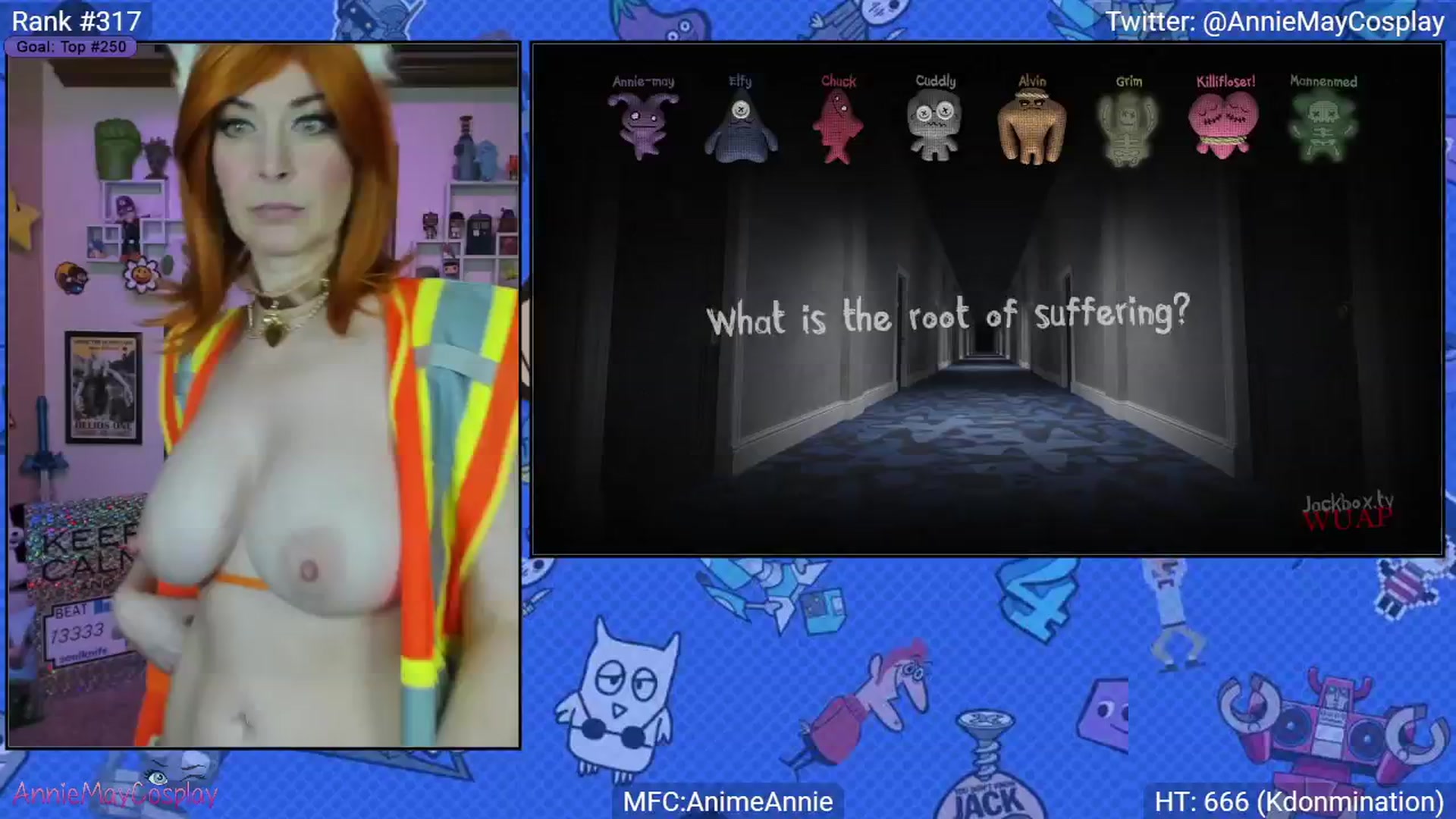 Gallery image thumbnail from AnimeAnnie's myfreecams stream on, 03/16/2025, 03:02 image 17 of 20