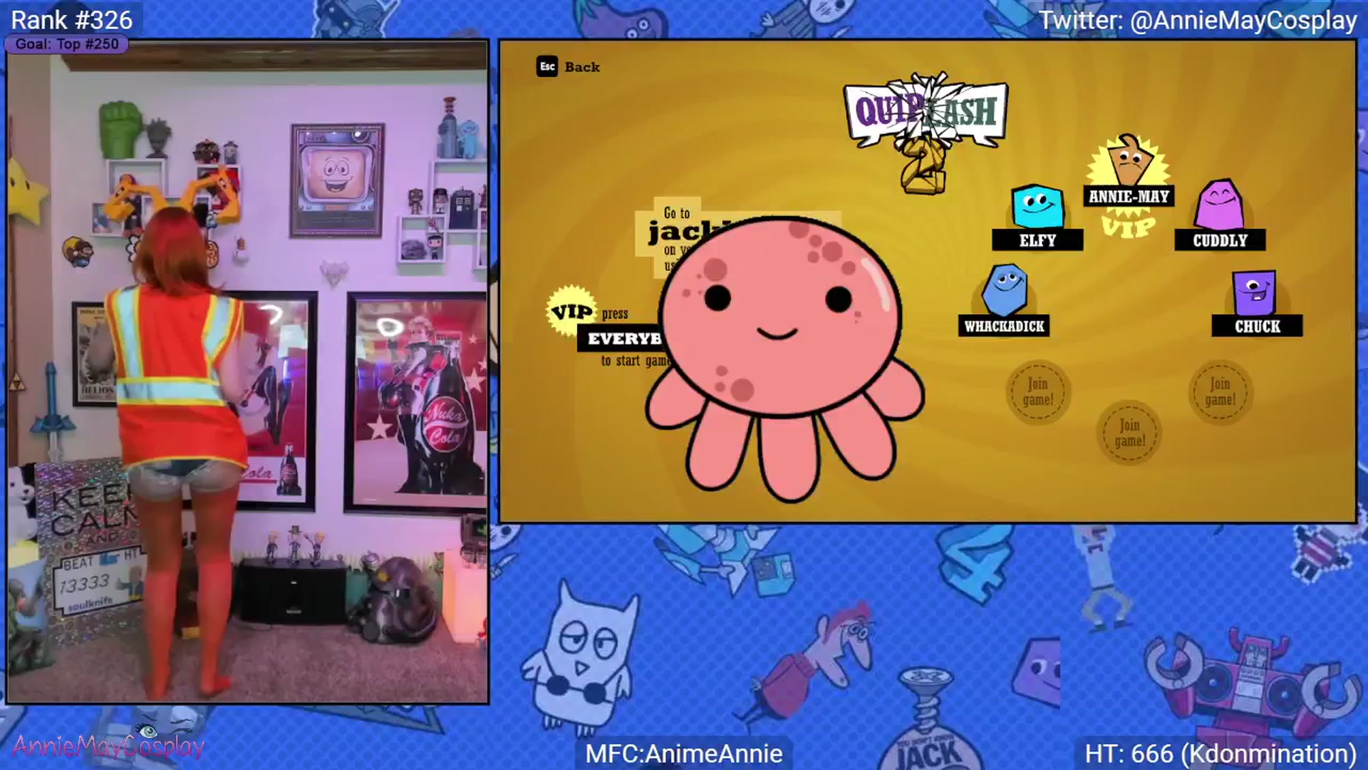 Gallery image thumbnail from AnimeAnnie's myfreecams stream on, 03/16/2025, 03:02 image 2 of 20