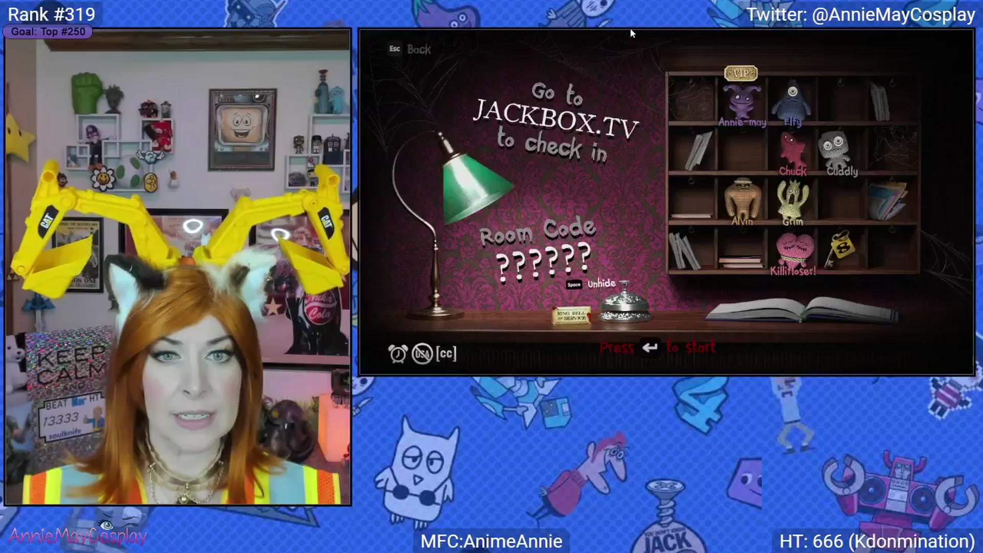 Gallery image thumbnail from AnimeAnnie's myfreecams stream on, 03/16/2025, 03:02 image 15 of 20