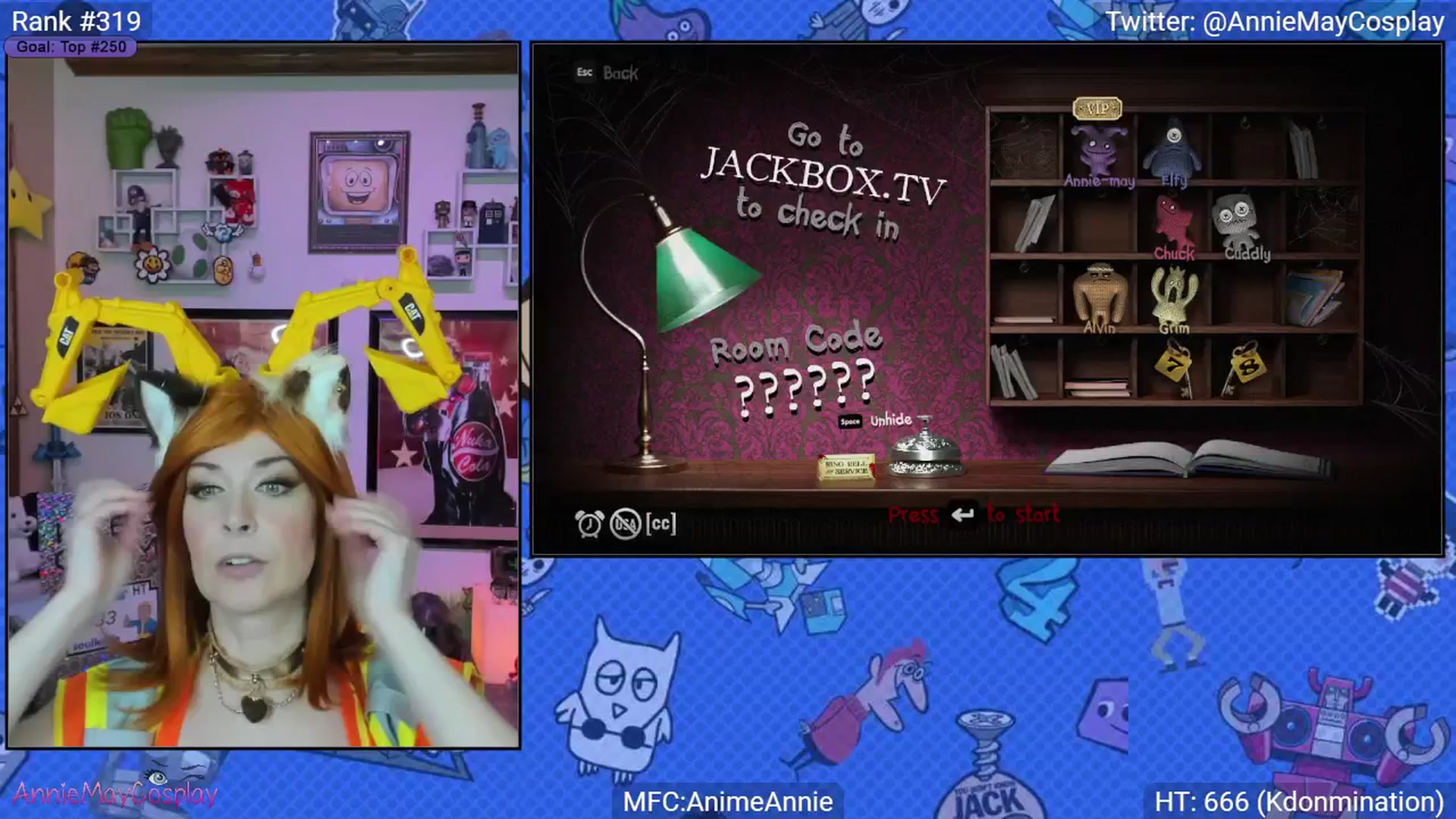 Gallery image thumbnail from AnimeAnnie's myfreecams stream on, 03/16/2025, 03:02 image 14 of 20
