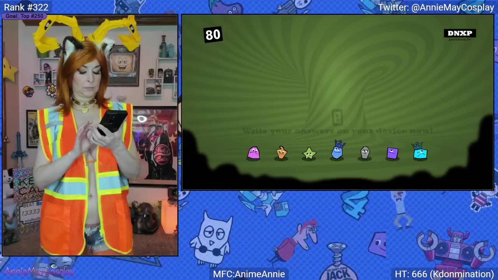Gallery image thumbnail from AnimeAnnie's myfreecams stream on, 03/16/2025, 03:02 image 9 of 20