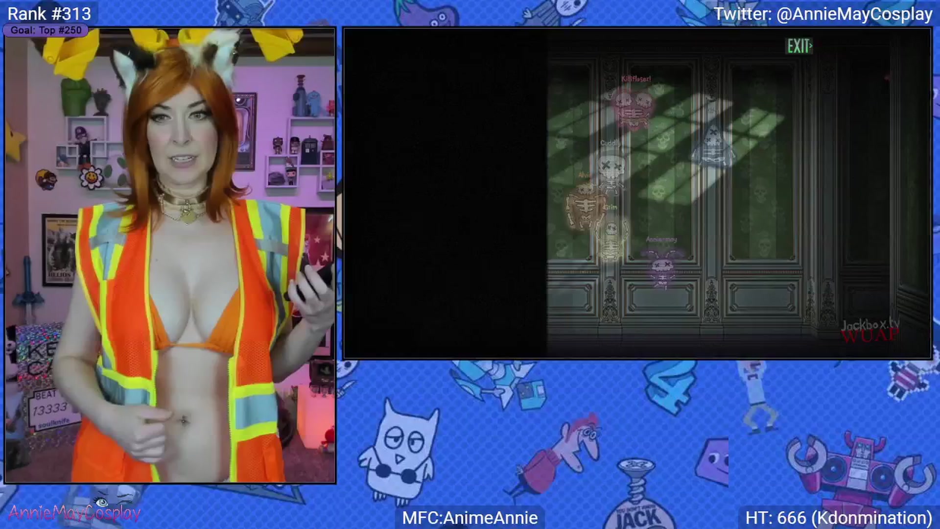 Gallery image thumbnail from AnimeAnnie's myfreecams stream on, 03/16/2025, 03:02 image 20 of 20