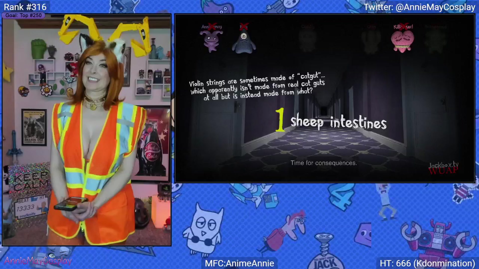 Gallery image thumbnail from AnimeAnnie's myfreecams stream on, 03/16/2025, 03:02 image 18 of 20