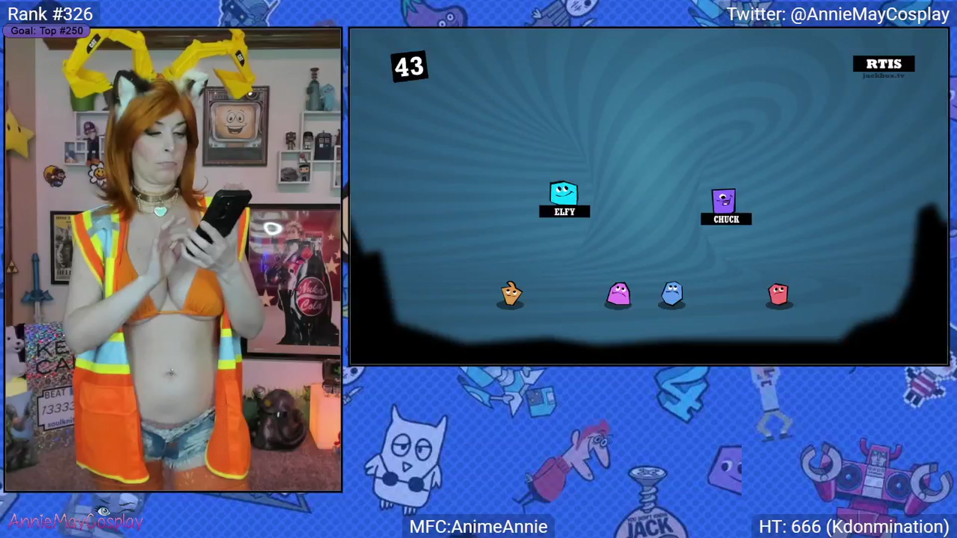 Gallery image thumbnail from AnimeAnnie's myfreecams stream on, 03/16/2025, 03:02 image 3 of 20