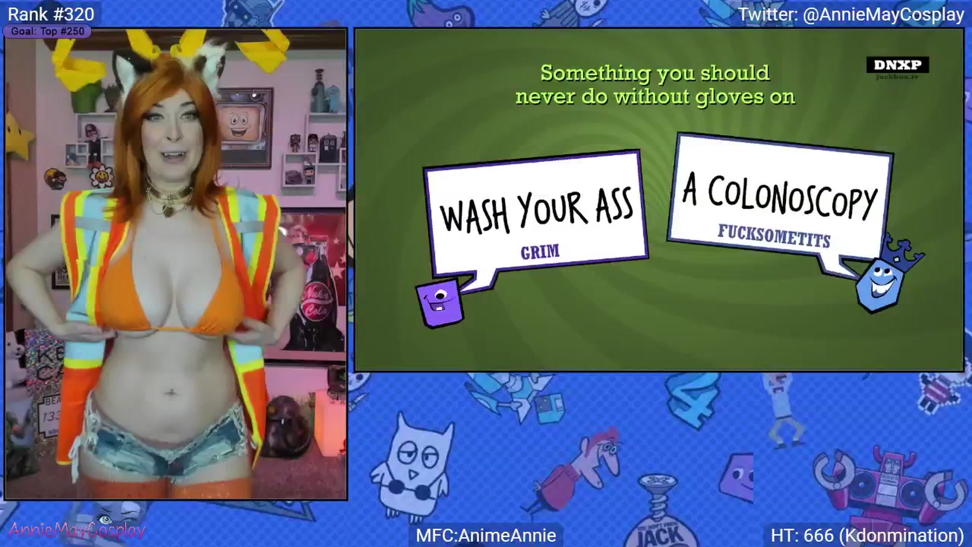 Gallery image thumbnail from AnimeAnnie's myfreecams stream on, 03/16/2025, 03:02 image 10 of 20