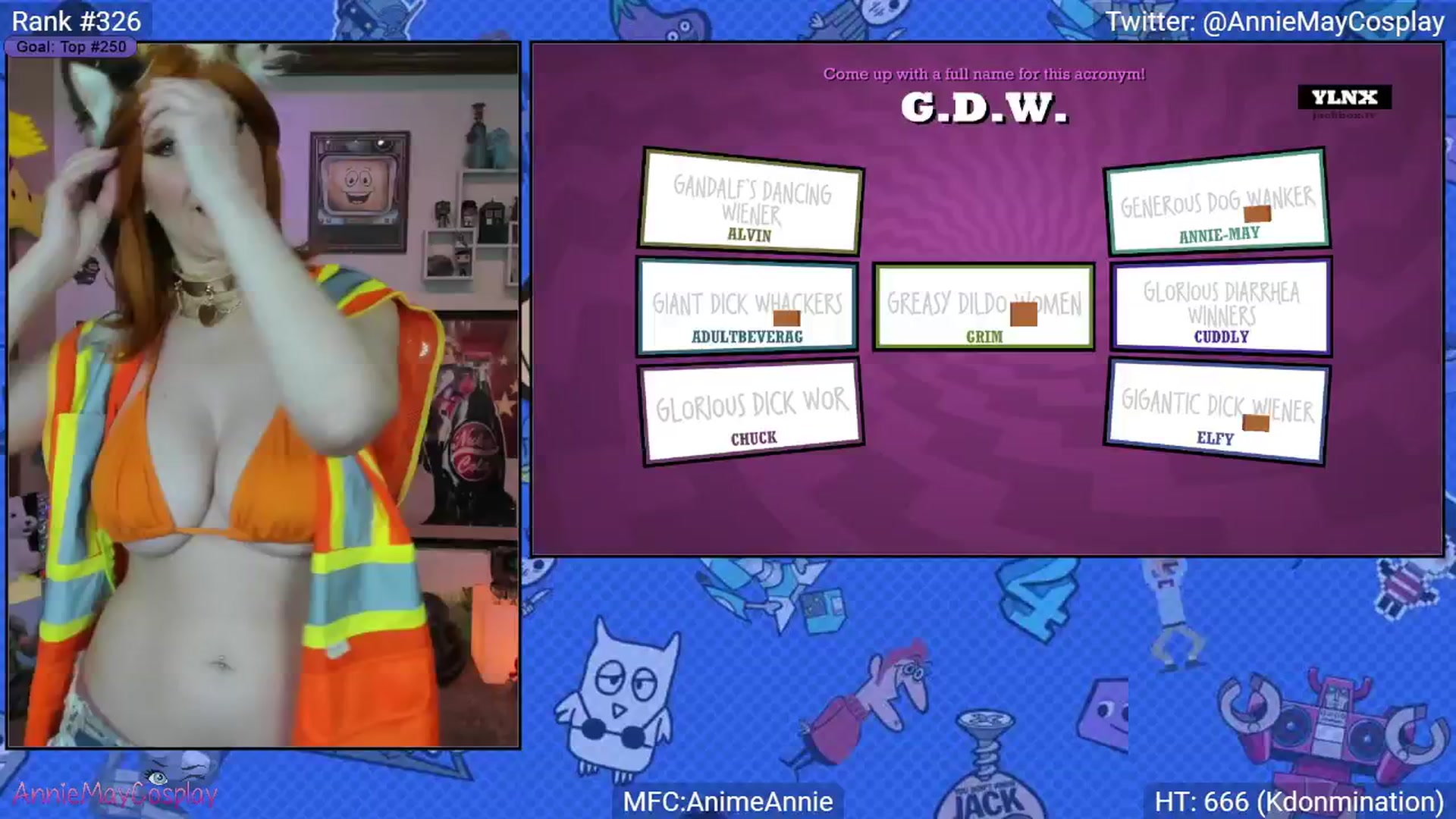 Gallery image thumbnail from AnimeAnnie's myfreecams stream on, 03/16/2025, 03:02 image 1 of 20