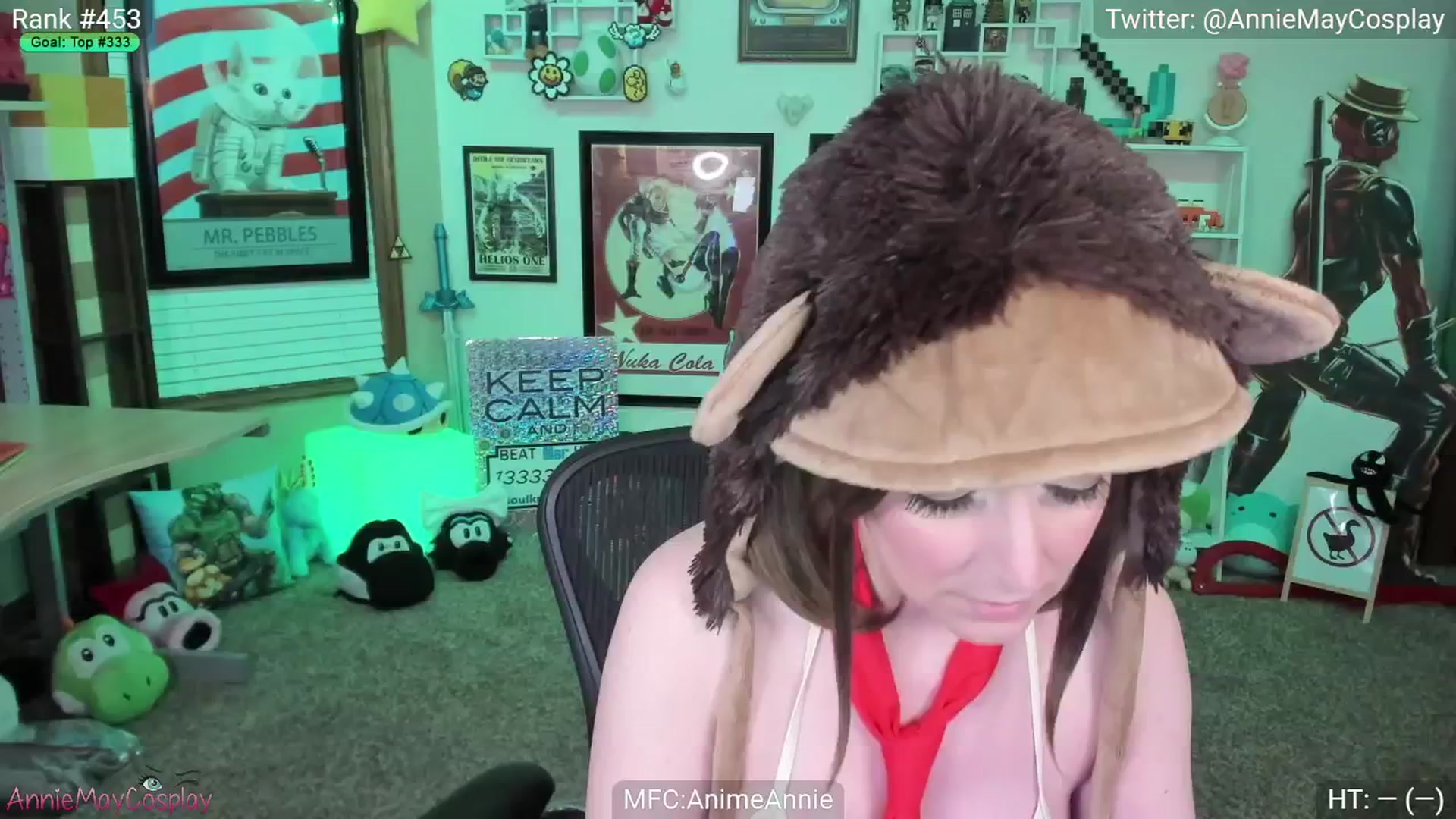 Gallery image thumbnail from AnimeAnnie's myfreecams stream on, 04/01/2025, 03:14 image 1 of 20