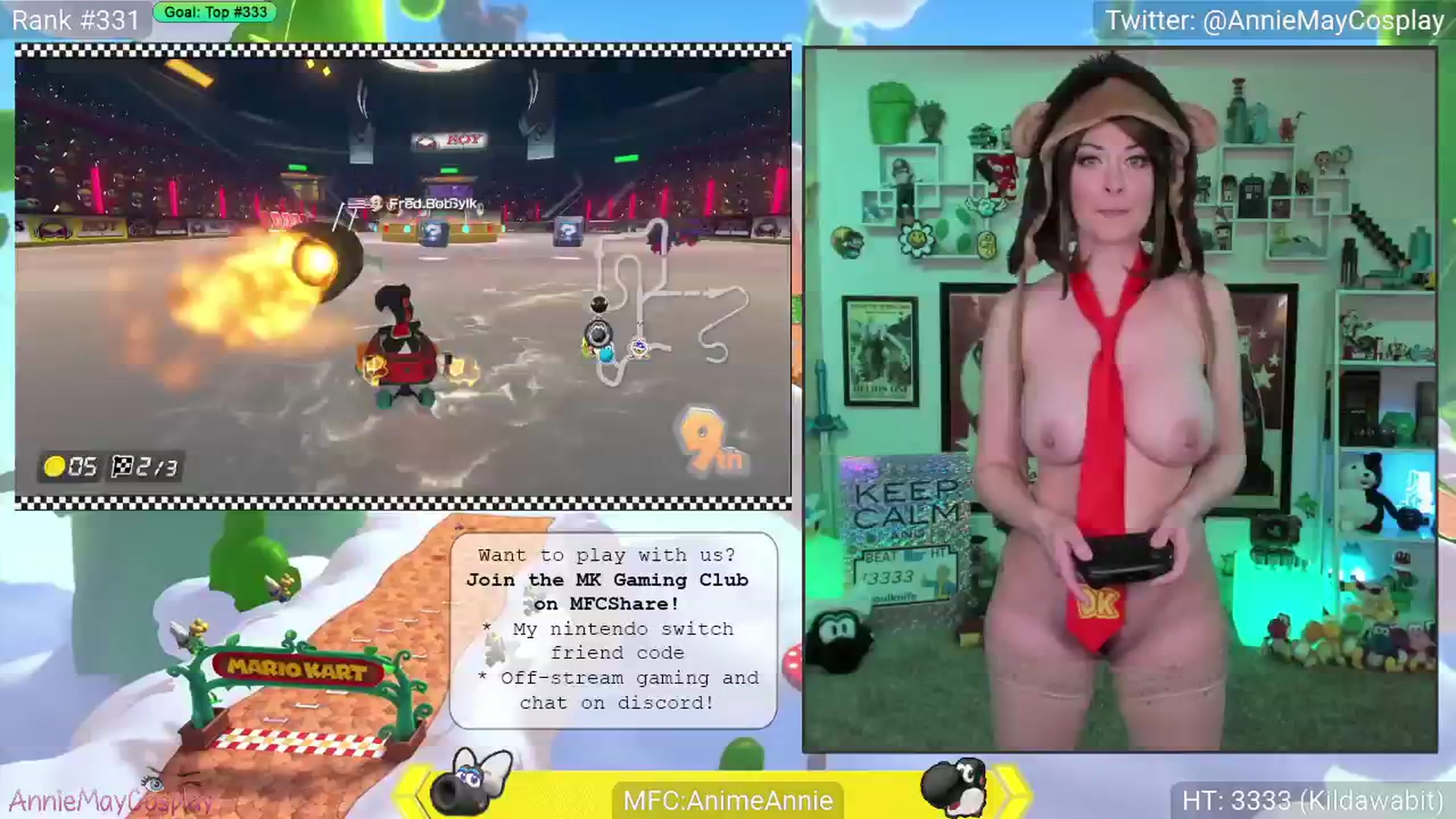 Gallery image thumbnail from AnimeAnnie's myfreecams stream on, 04/01/2025, 03:14 image 18 of 20