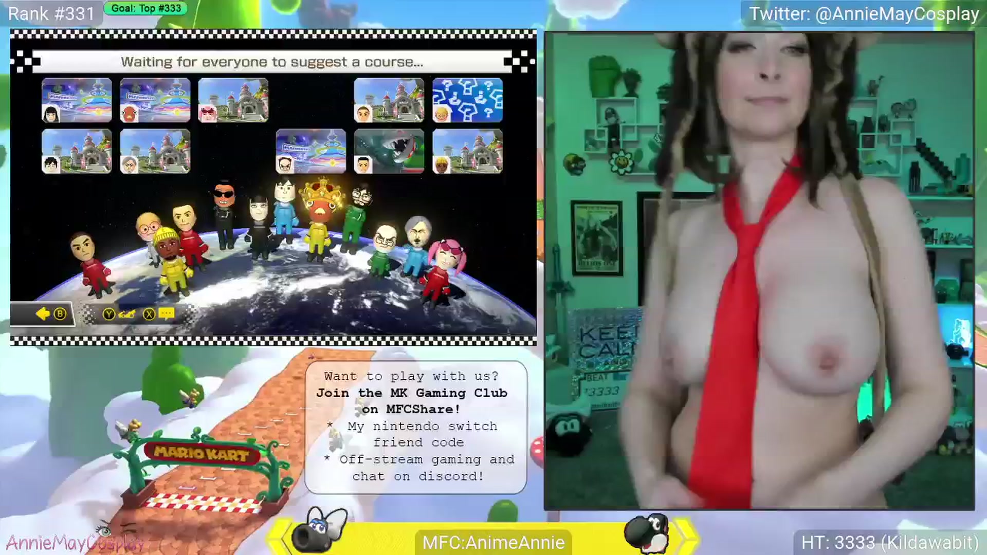 Gallery image thumbnail from AnimeAnnie's myfreecams stream on, 04/01/2025, 03:14 image 20 of 20