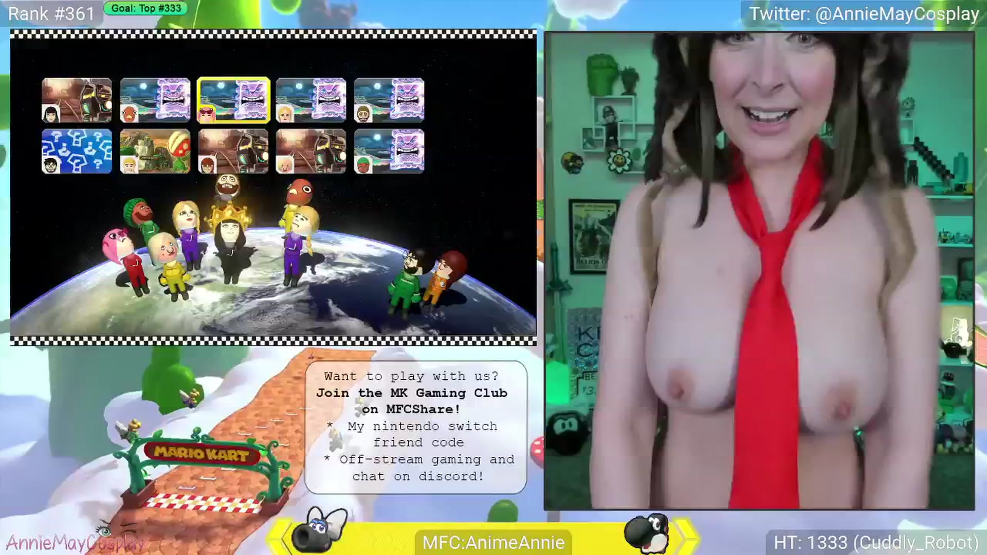 Gallery image thumbnail from AnimeAnnie's myfreecams stream on, 04/01/2025, 03:14 image 14 of 20