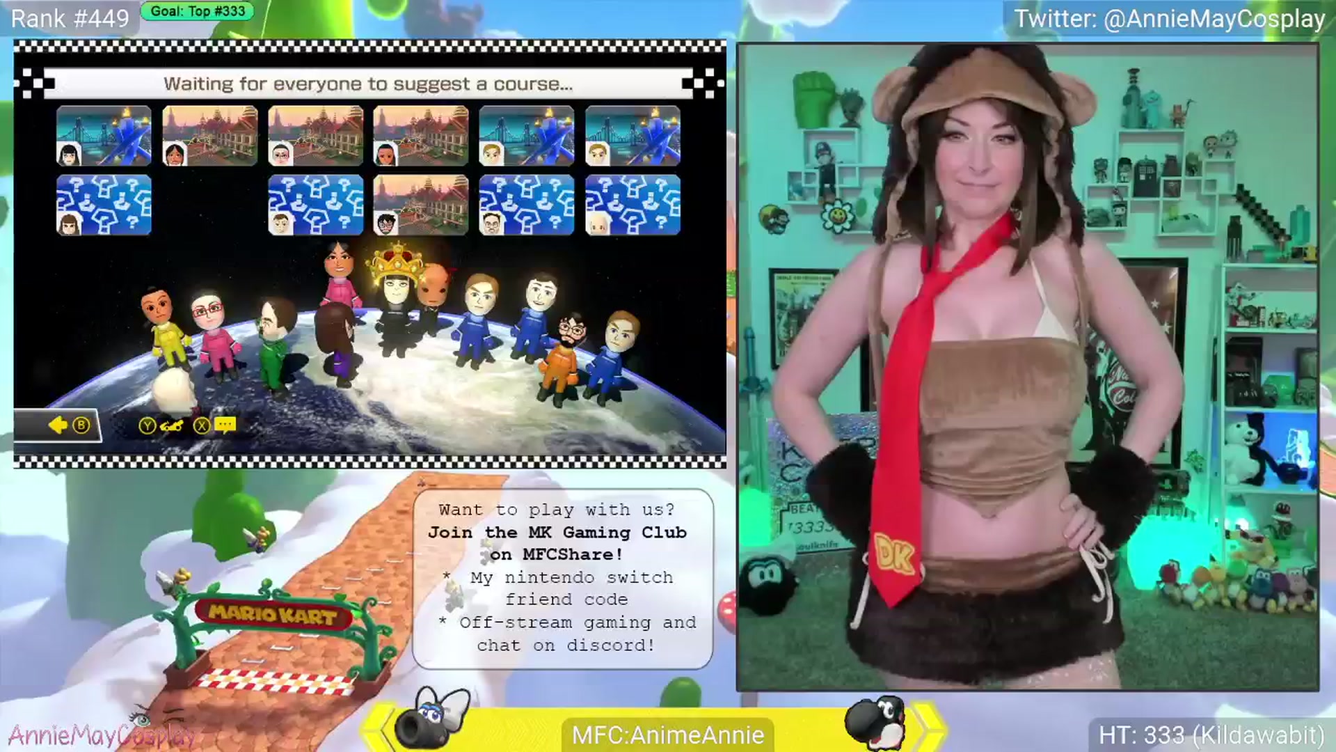 Gallery image thumbnail from AnimeAnnie's myfreecams stream on, 04/01/2025, 03:14 image 3 of 20