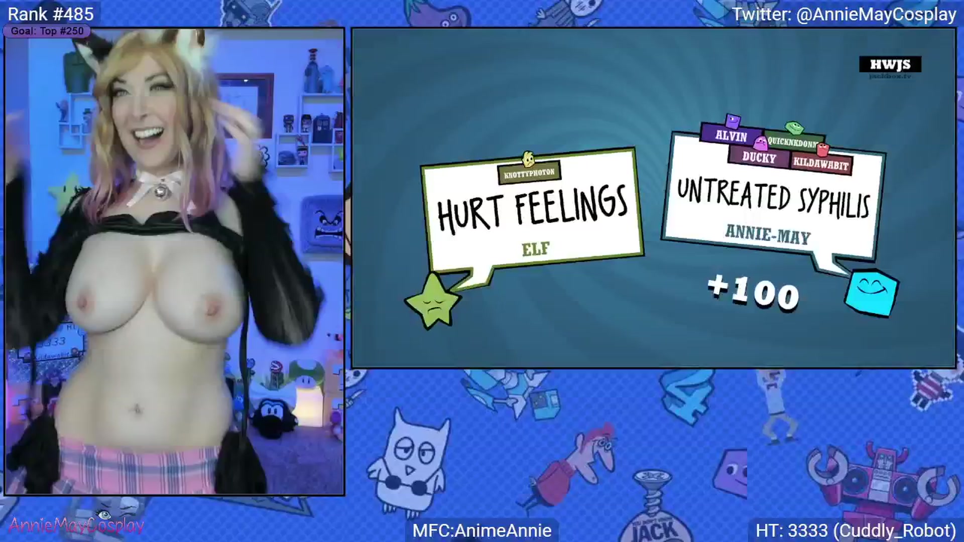 Gallery image thumbnail from AnimeAnnie's myfreecams stream on, 04/06/2025, 02:39 image 9 of 20