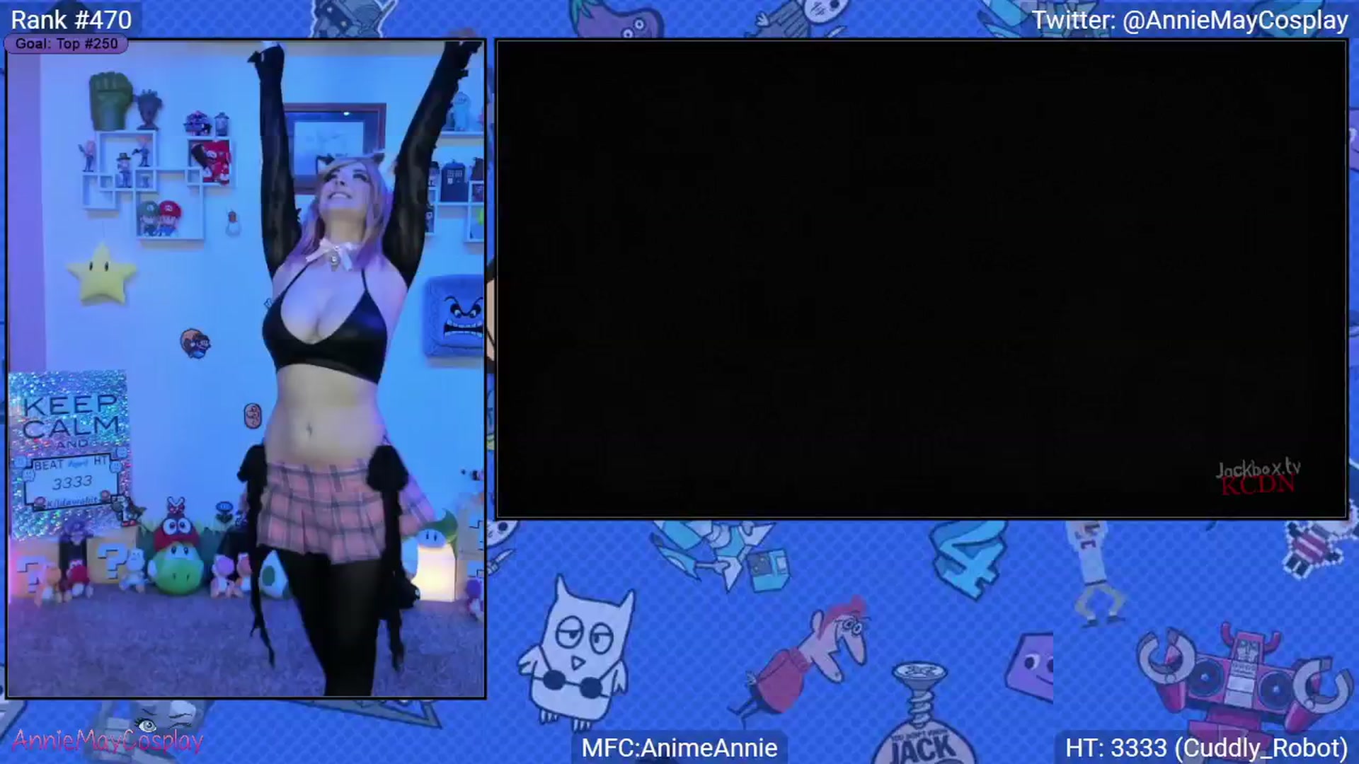 Gallery image thumbnail from AnimeAnnie's myfreecams stream on, 04/06/2025, 02:39 image 16 of 20