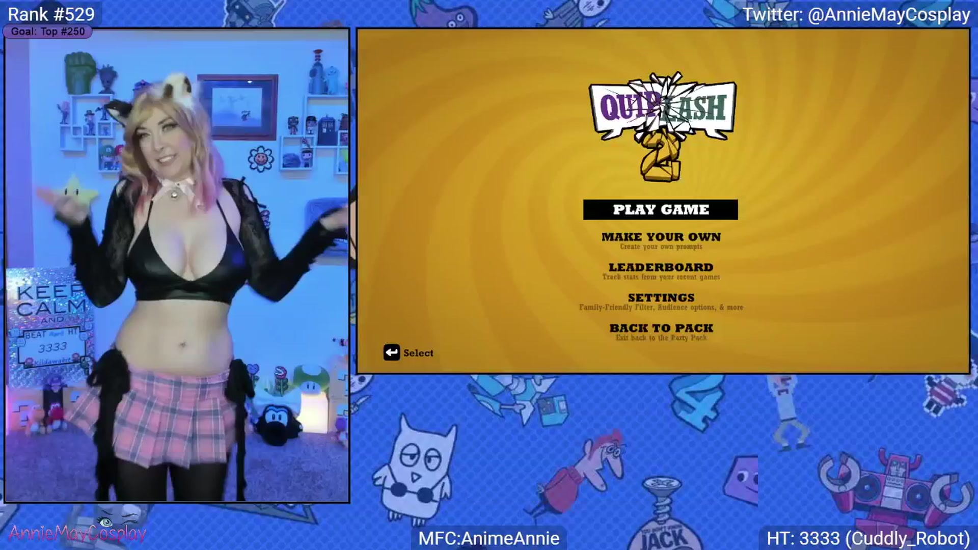 Gallery image thumbnail from AnimeAnnie's myfreecams stream on, 04/06/2025, 02:39 image 5 of 20