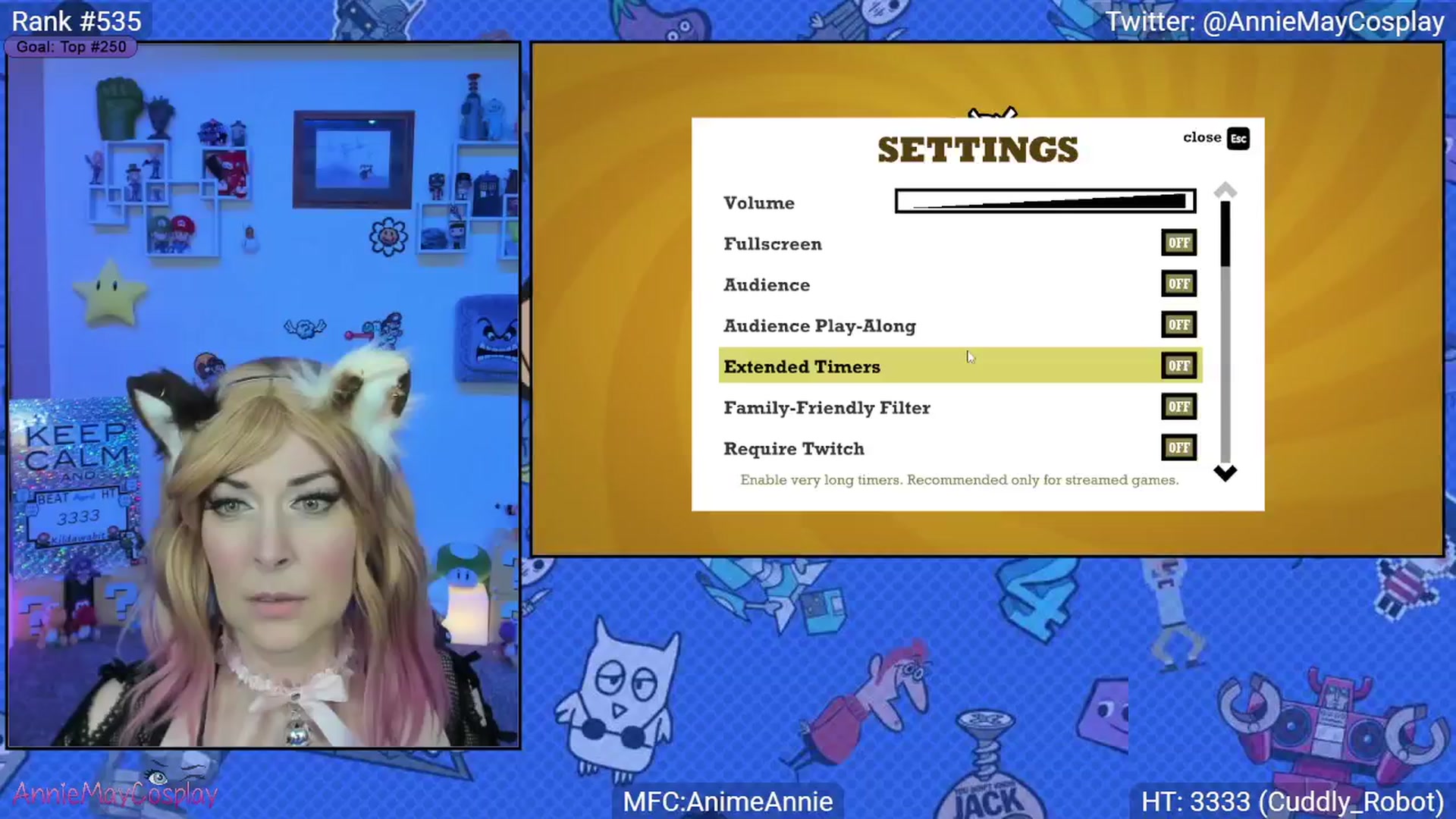 Gallery image thumbnail from AnimeAnnie's myfreecams stream on, 04/06/2025, 02:39 image 1 of 20