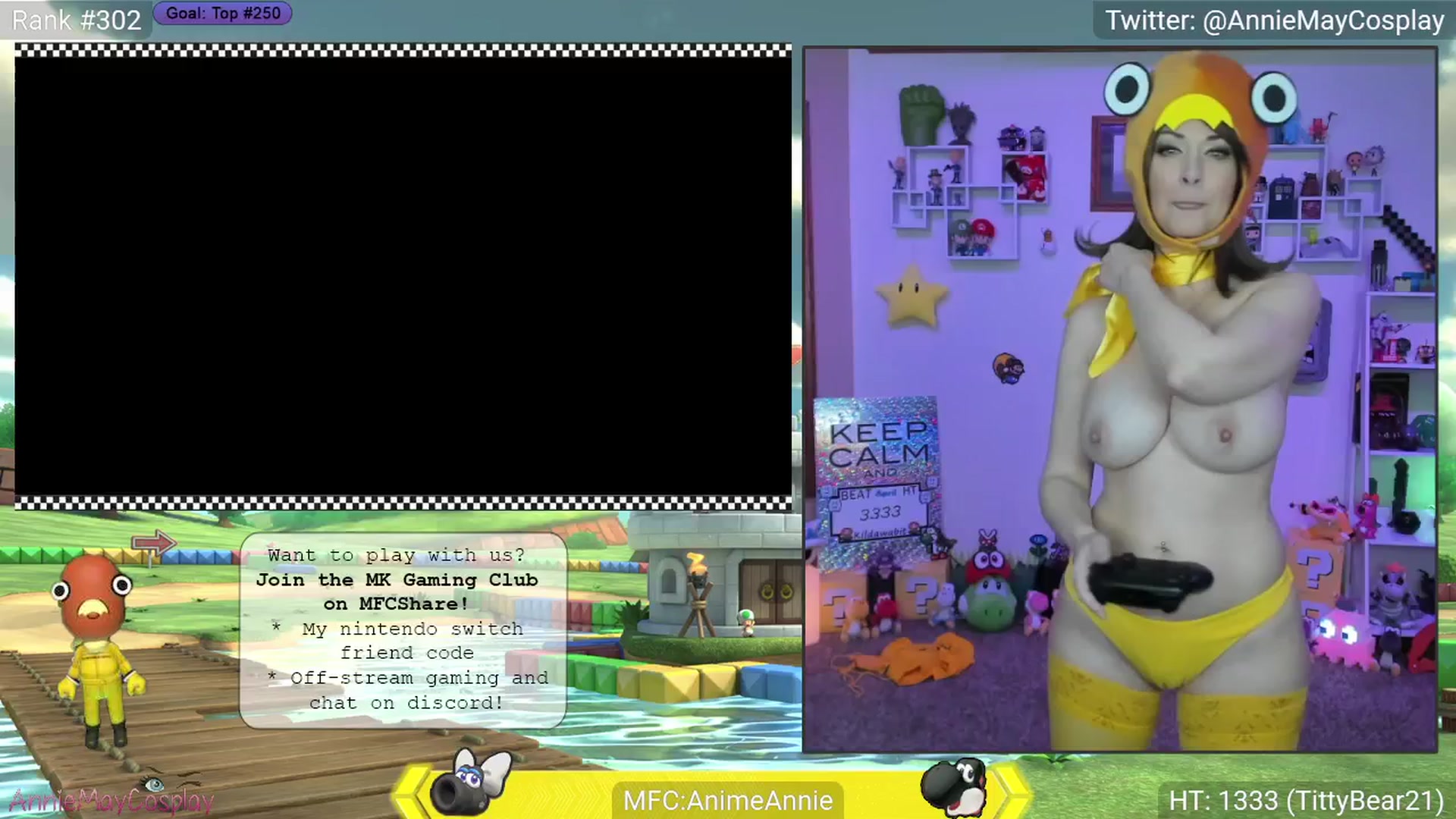 Gallery image thumbnail from AnimeAnnie's myfreecams stream on, 04/08/2025, 03:33 image 19 of 20