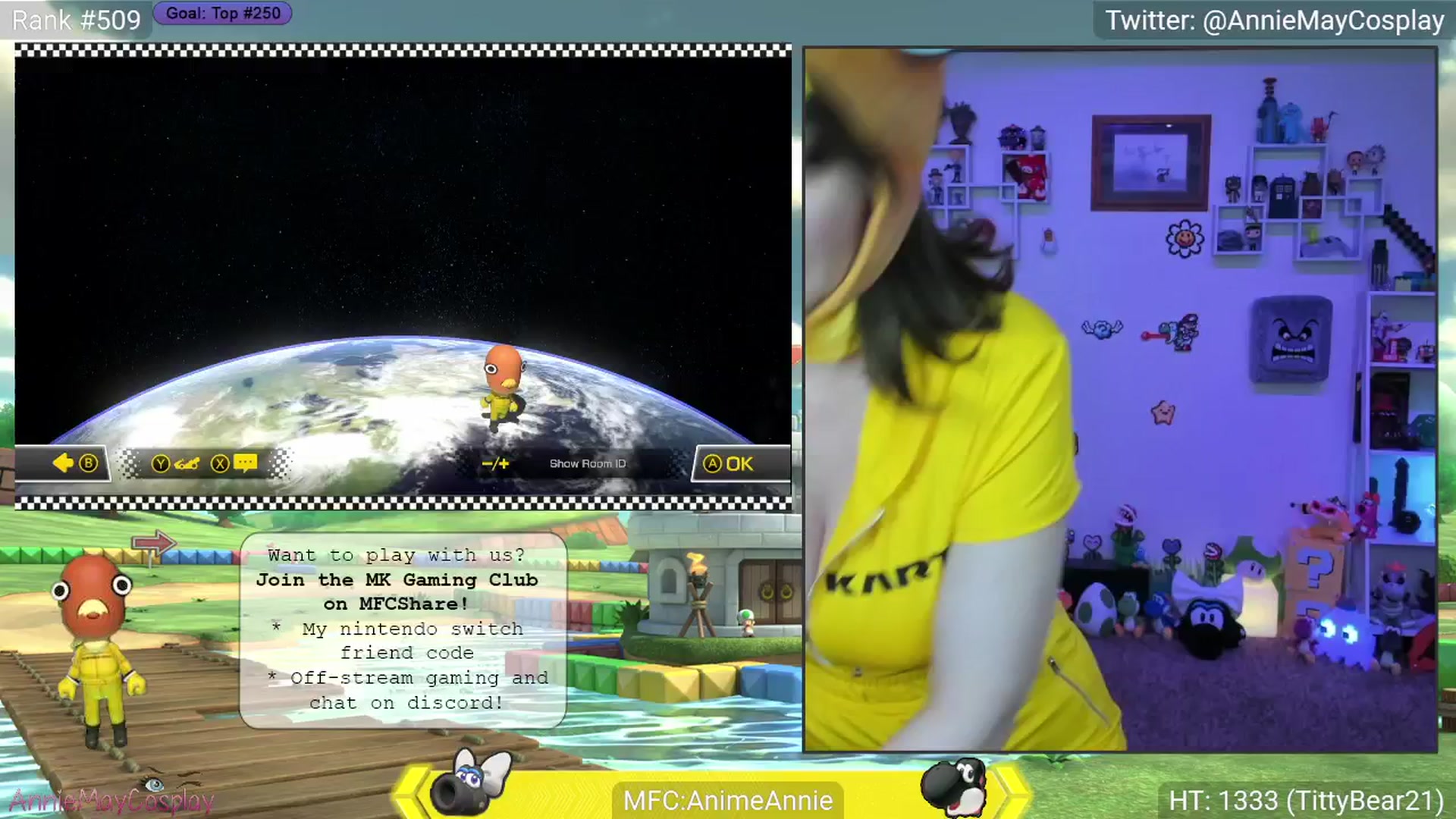 Gallery image thumbnail from AnimeAnnie's myfreecams stream on, 04/08/2025, 03:33 image 3 of 20